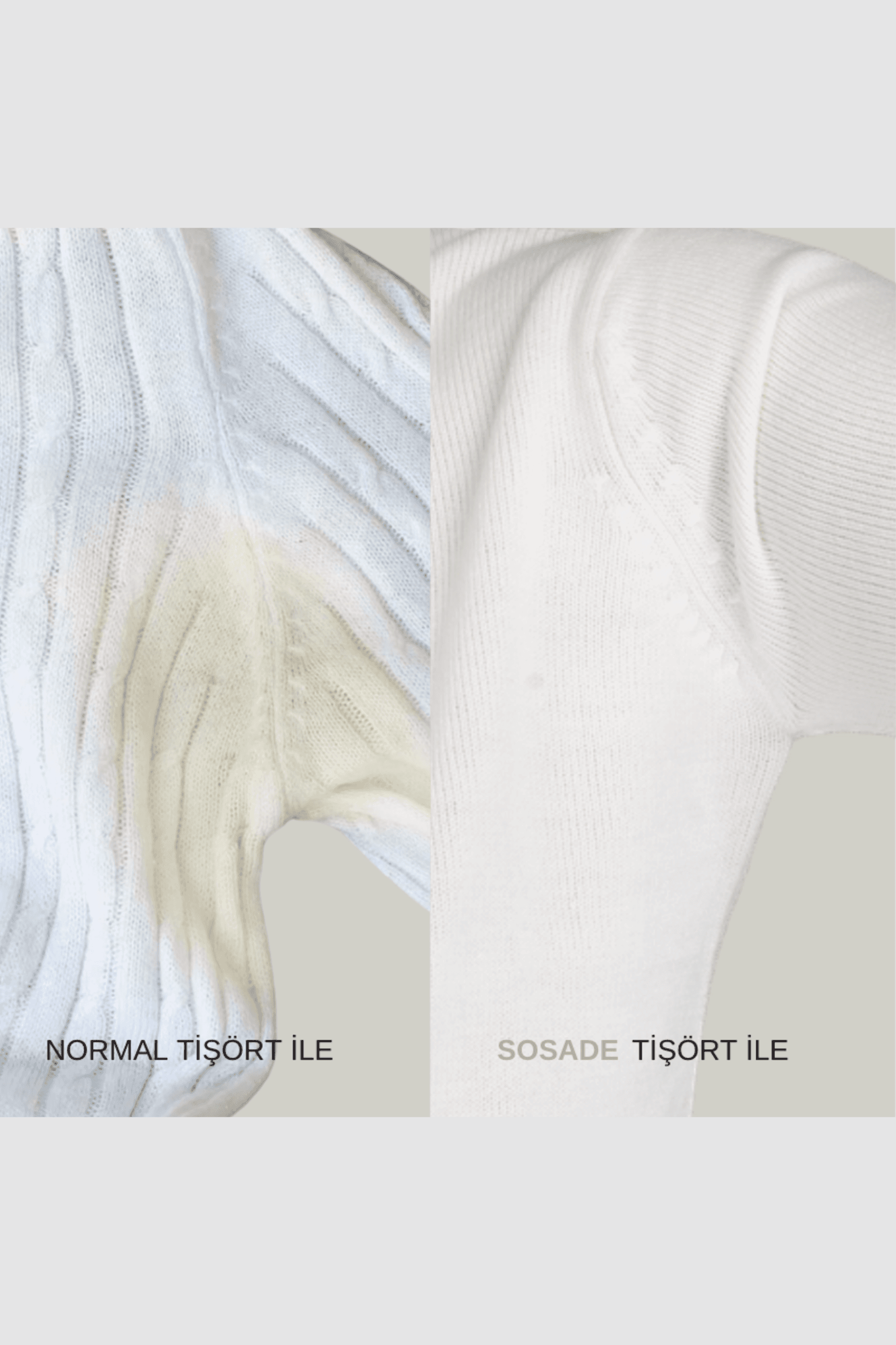 Kadın Basic Tişört · Dar Kesim