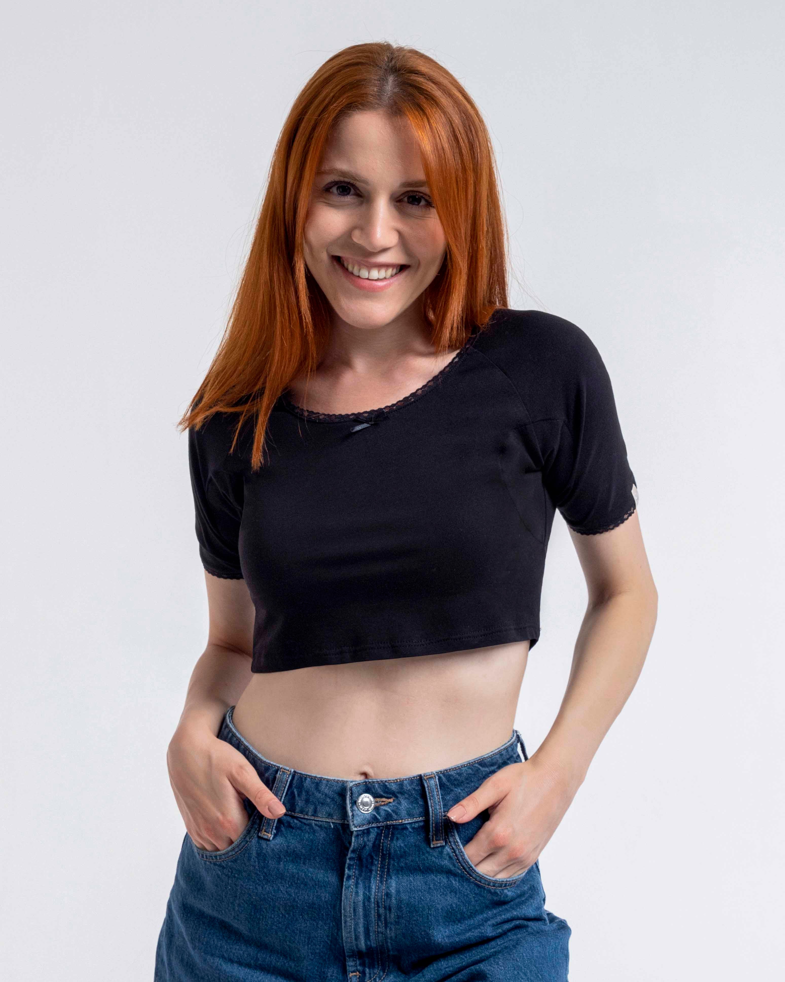 Crop Tişört · Dar Kesim