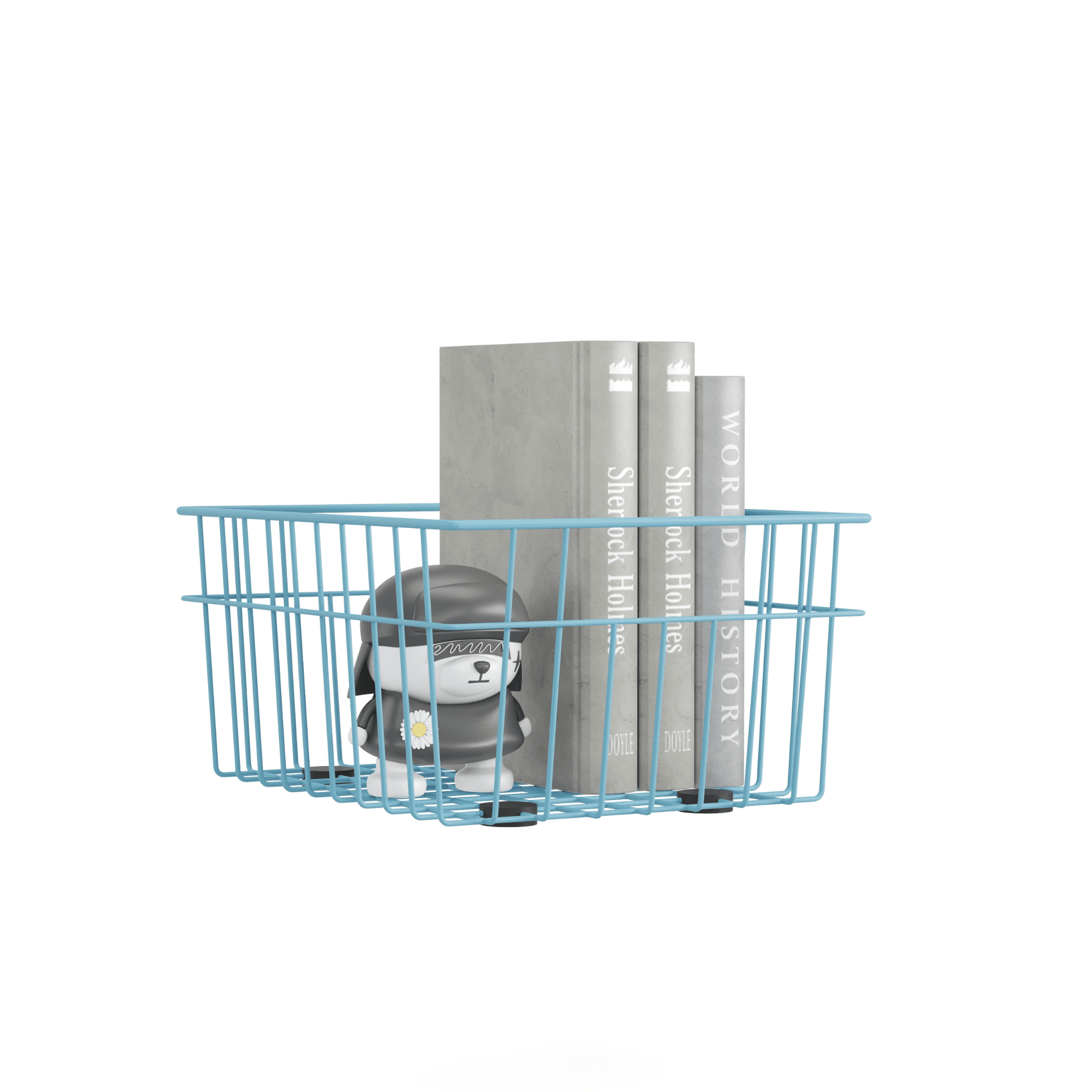 Pera Sepet, Dolap içi Box, Tel Sepet, Aksesuar Box - Ral 5024  Mavi