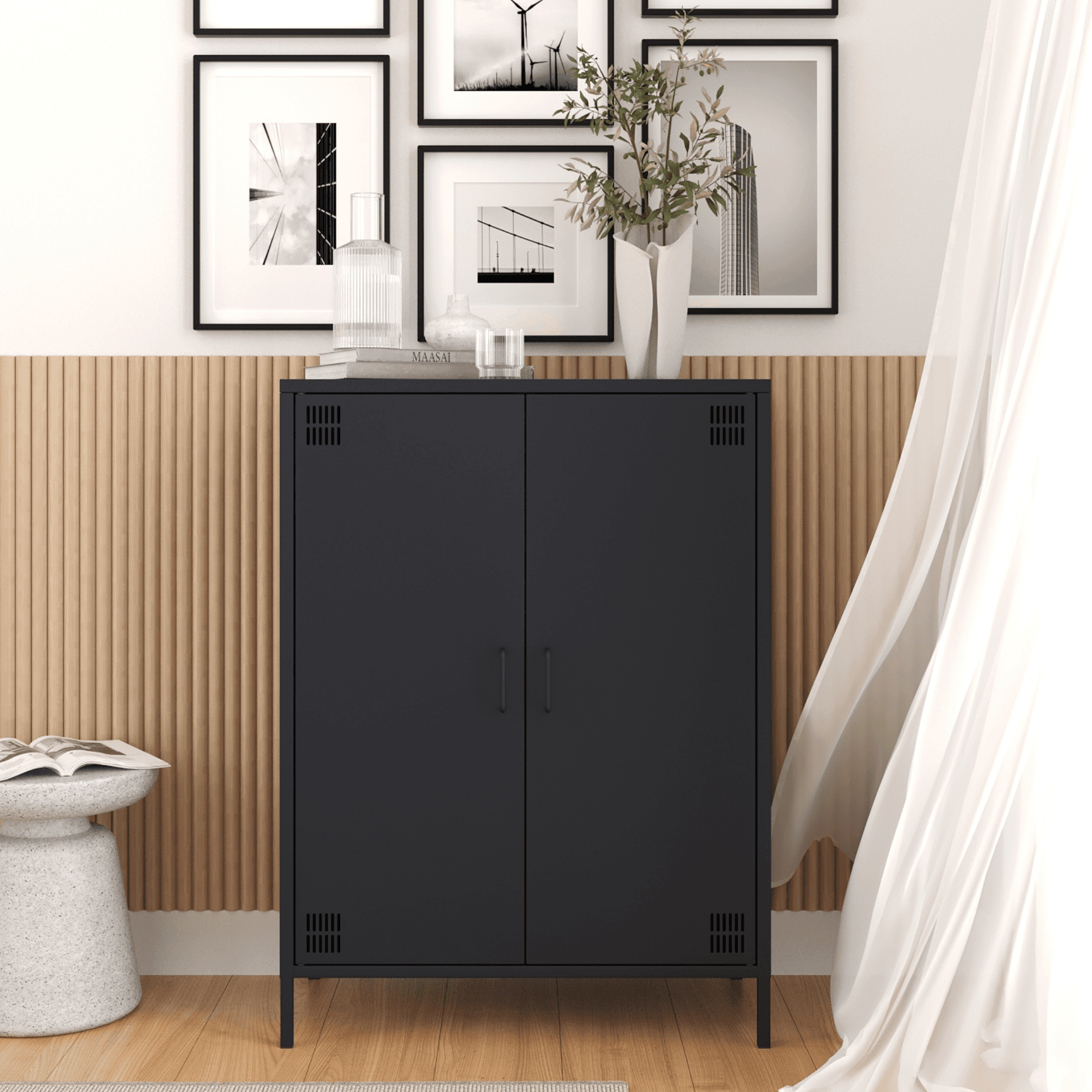 Pera Metal Dolap 2 Kapılı 80,50 x 40 x 109,50 cm - 9 Renk Seçeneği Bulunmaktadır