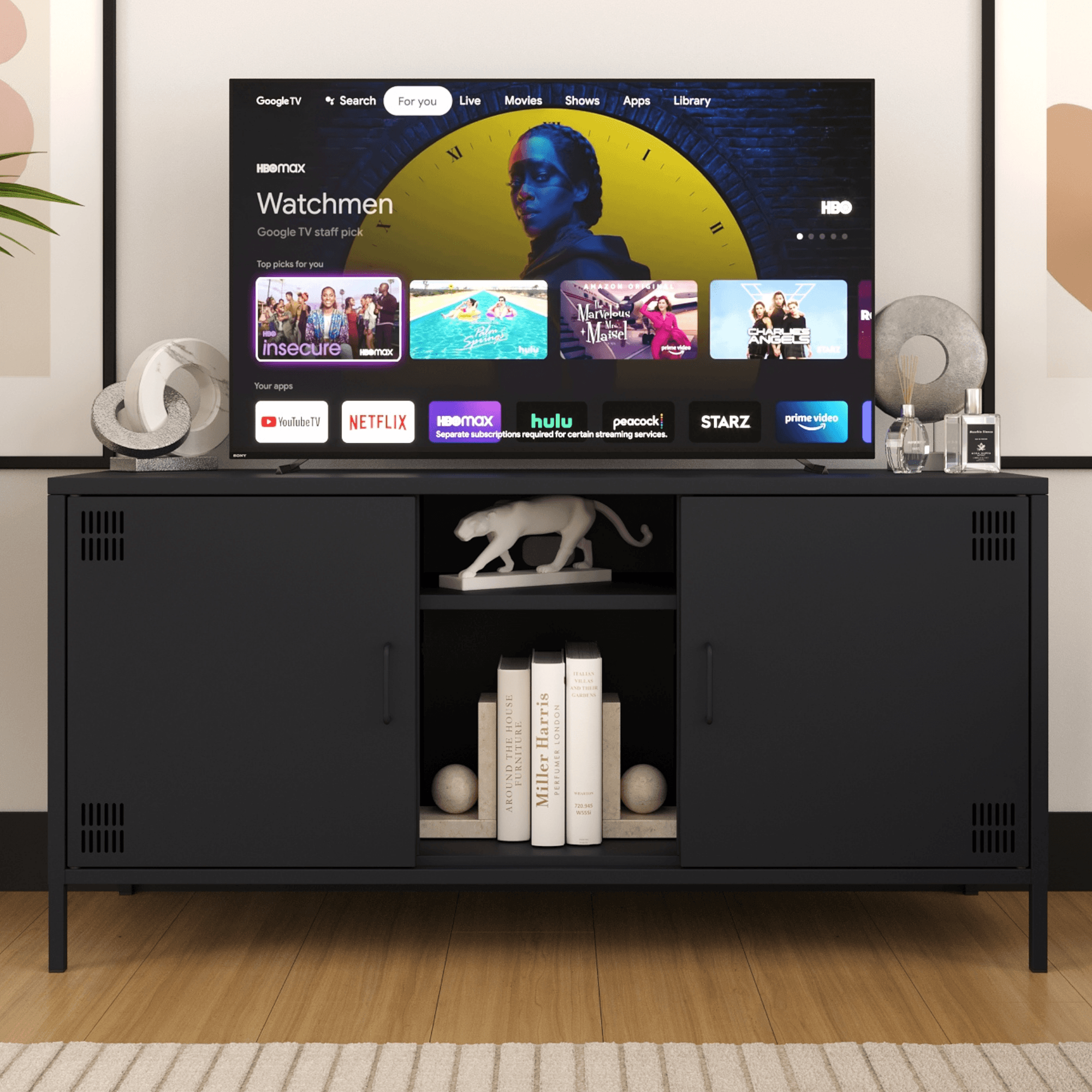 Pera Tv Ünitesi, Tv Dolabı,2 Kapaklı, Açık Raflı 130,50 x 40 x 64,50 cm - 9 Renk Seçeneği Bulunmaktadır