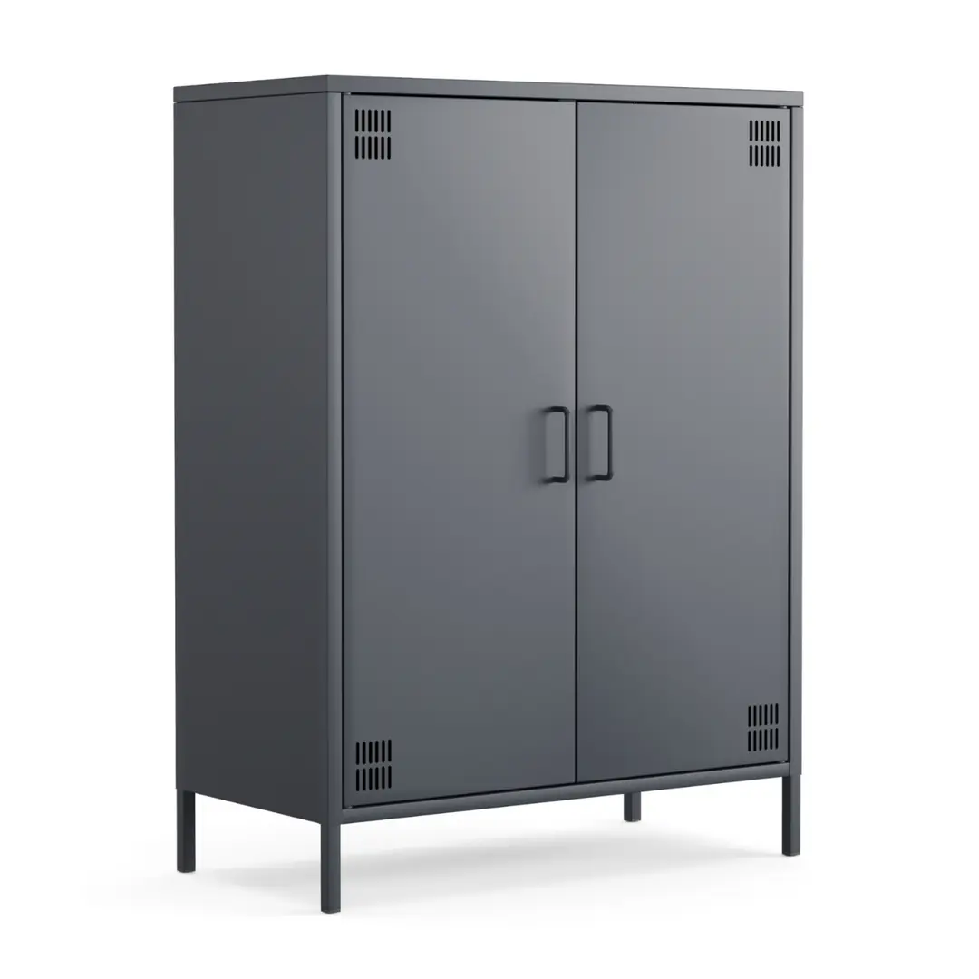 Pera Metal Dolap 2 Kapılı 80,50 x 40 x 109,50 cm - 9 Renk Seçeneği