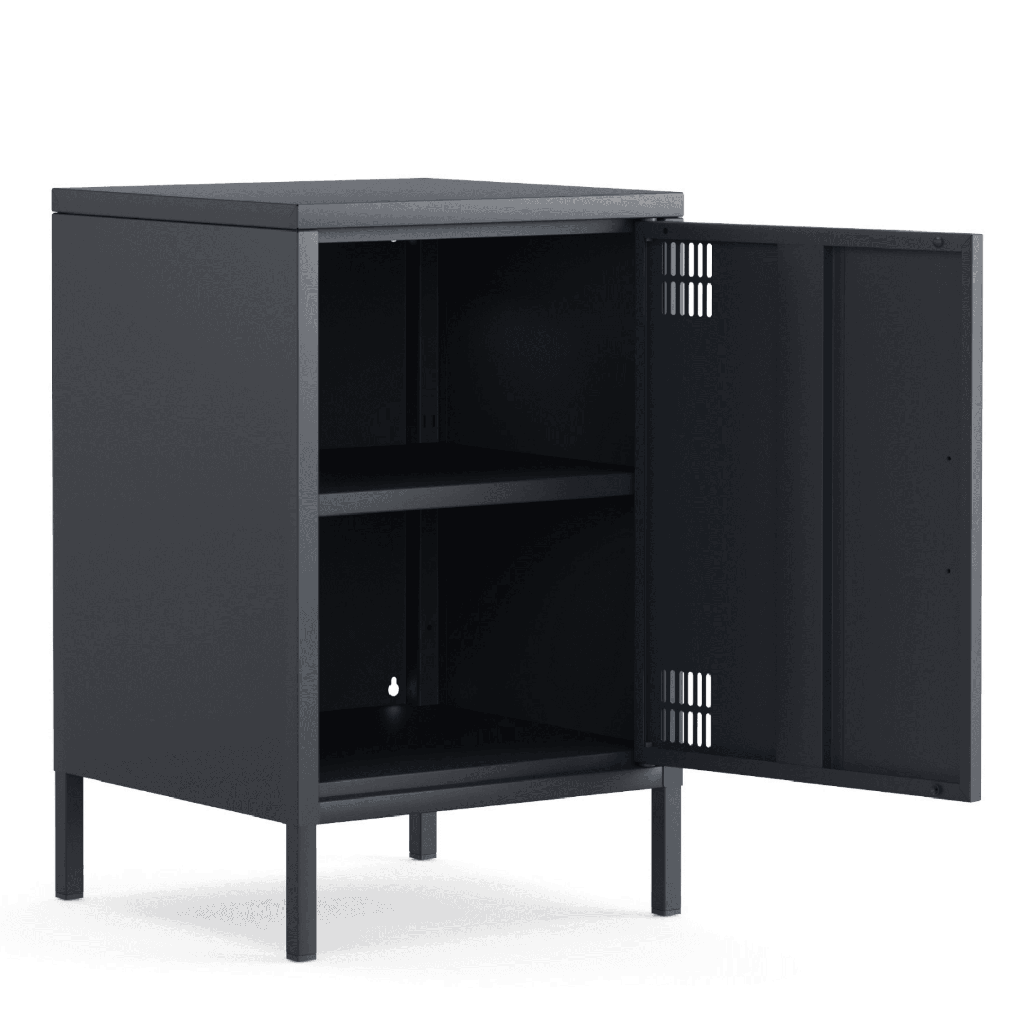 Pera Komodin Kapaklı 41,5 x 40 x 64,50 cm - 9 Renk Seçeneği Bulunmaktadır
