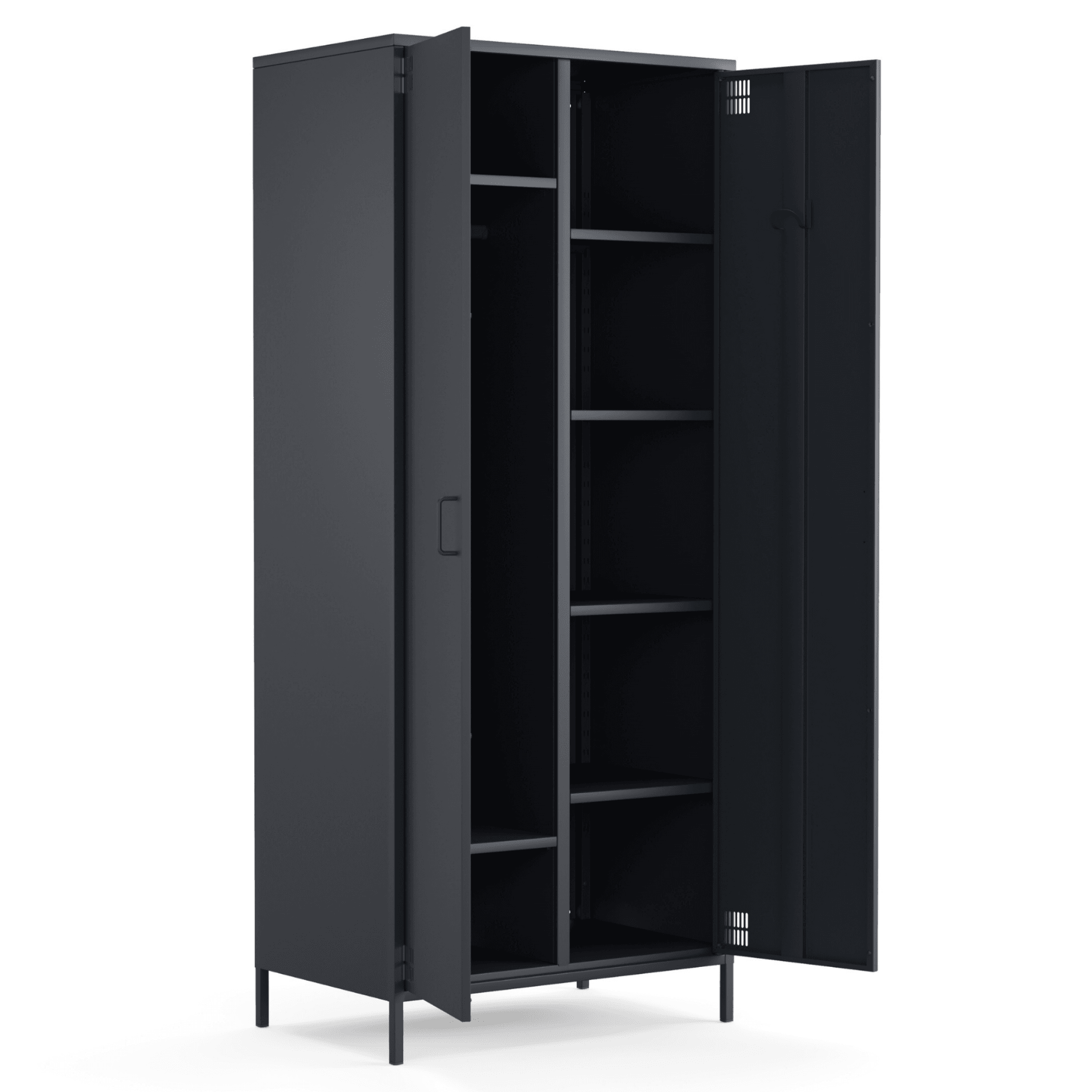 Pera Metal Elbise Dolabı, Soyunma Dolabı, İki Kapılı, 80,50 x 50 x 189,50 cm - 9 Renk Seçeneği Bulunmaktadır