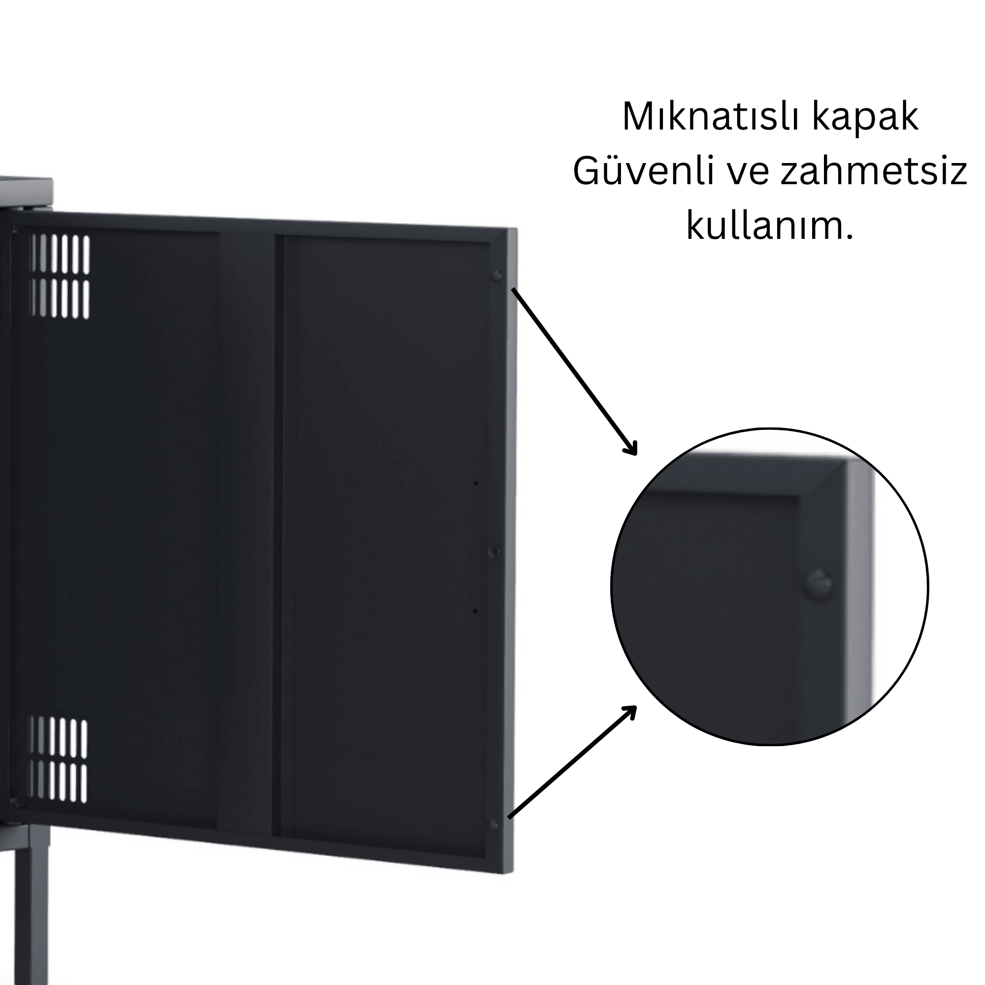 Pera Tv Ünitesi, Tv Dolabı,2 Kapaklı, Açık Raflı 130,50 x 40 x 64,50 cm - 9 Renk Seçeneği Bulunmaktadır