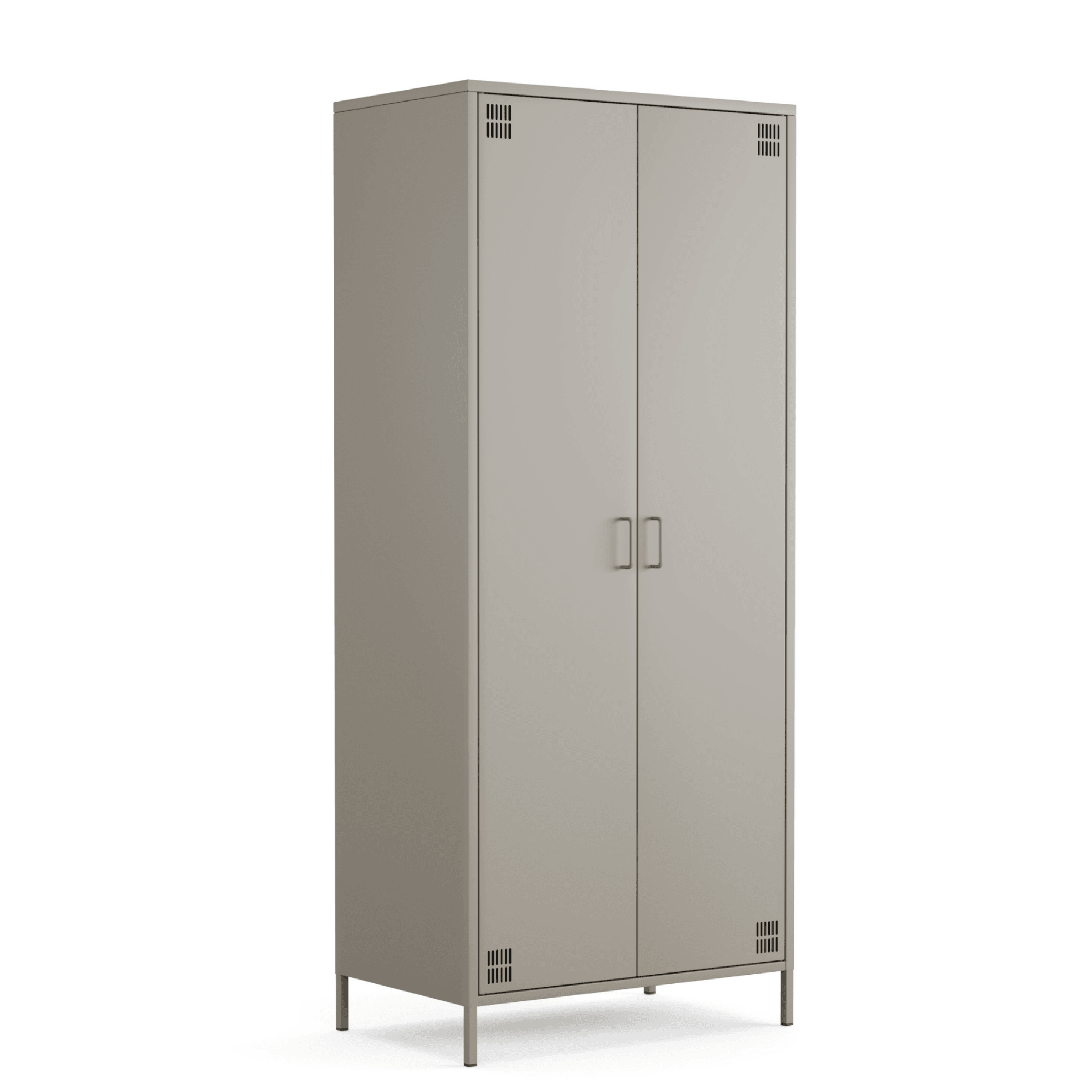Pera Metal Elbise Dolabı, Soyunma Dolabı, İki Kapılı, 80,50 x 50 x 189,50 cm - 9 Renk Seçeneği Bulunmaktadır - Ral 7039 A.Antrasit