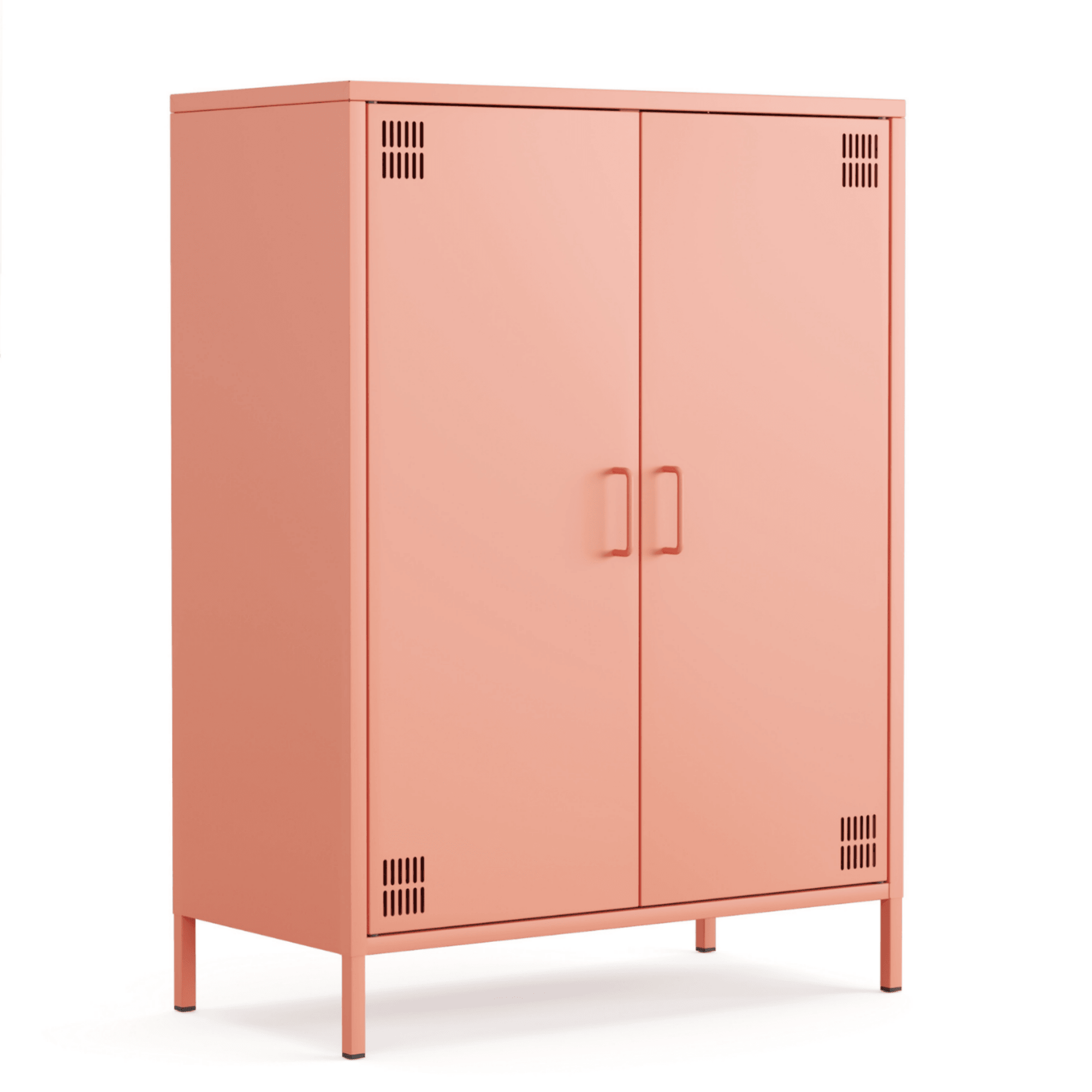 Pera Metal Dolap 2 Kapılı 80,50 x 40 x 109,50 cm - 9 Renk Seçeneği Bulunmaktadır - Ral 3022 Somon