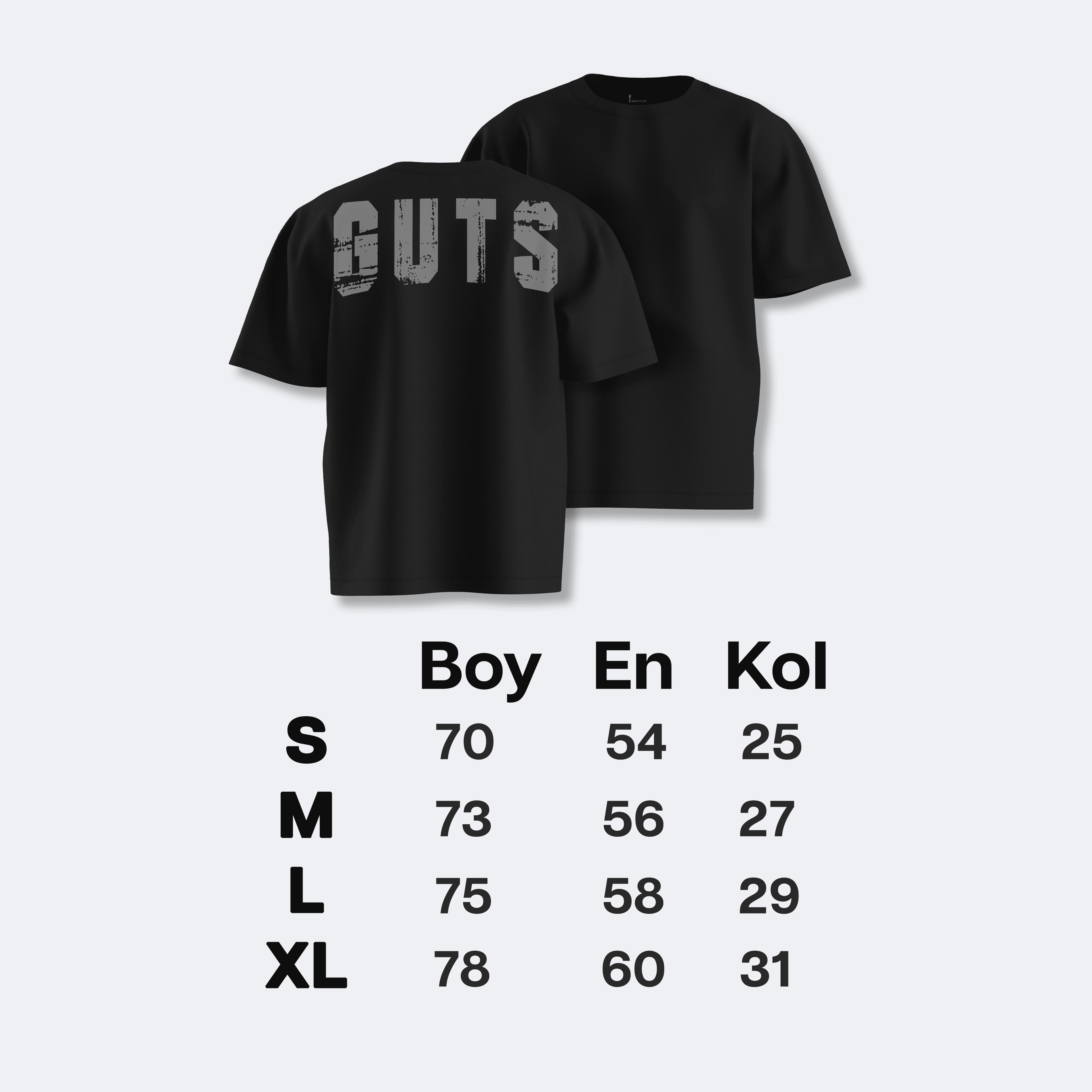 GUTS - Oversize Tshirt