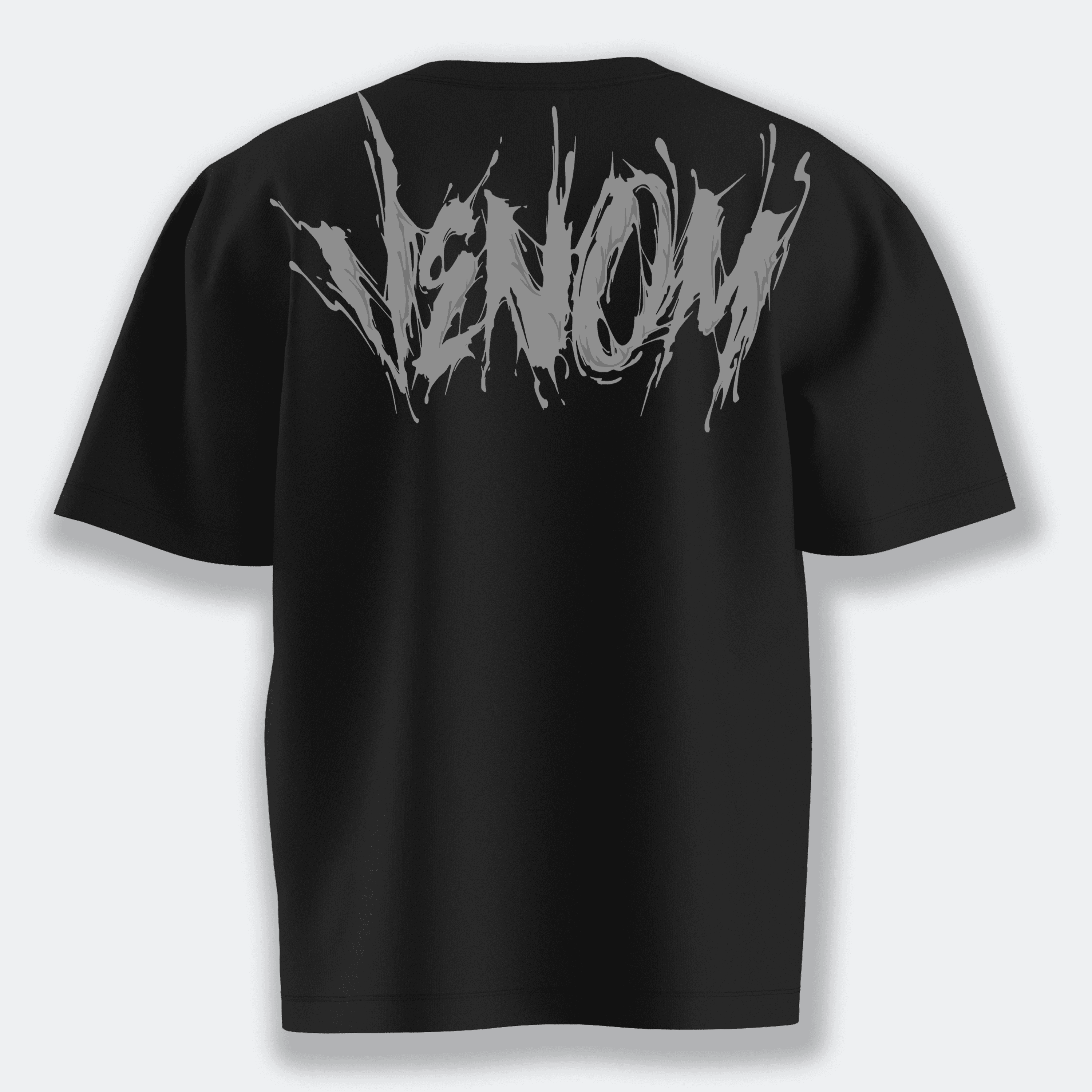 Venom - Oversize Tshirt - Siyah