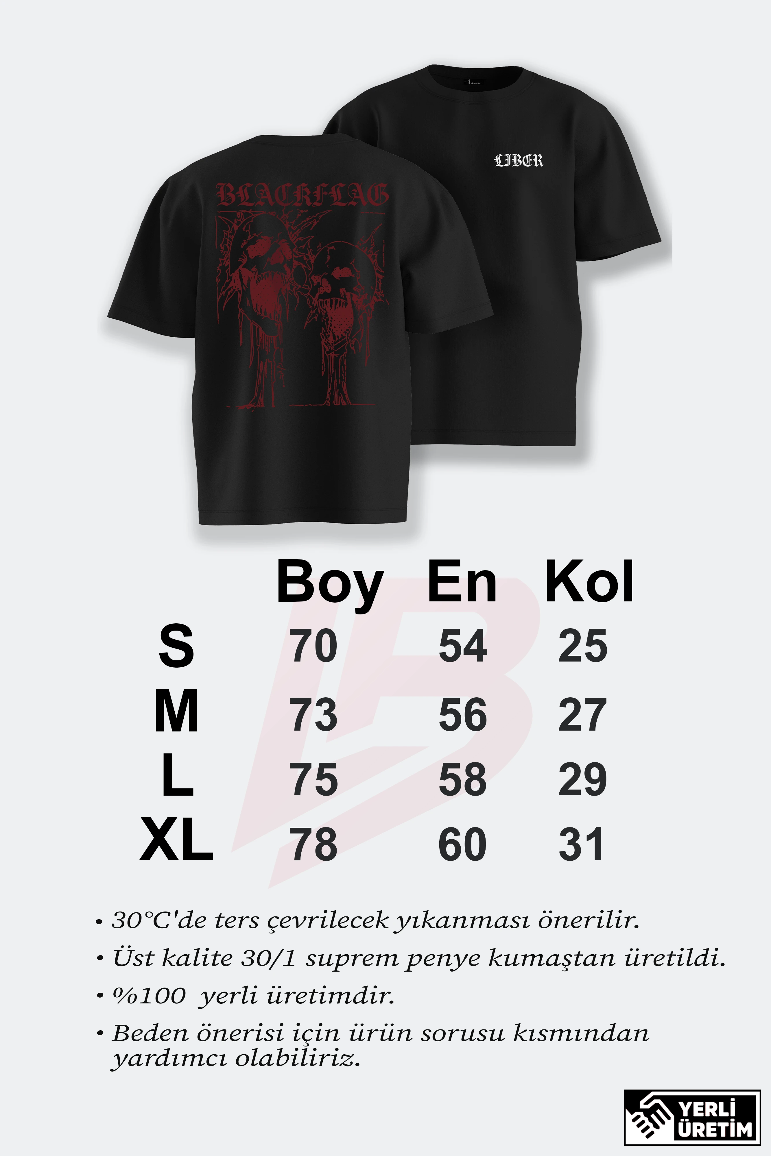 BlackFlag - Oversize Tshirt