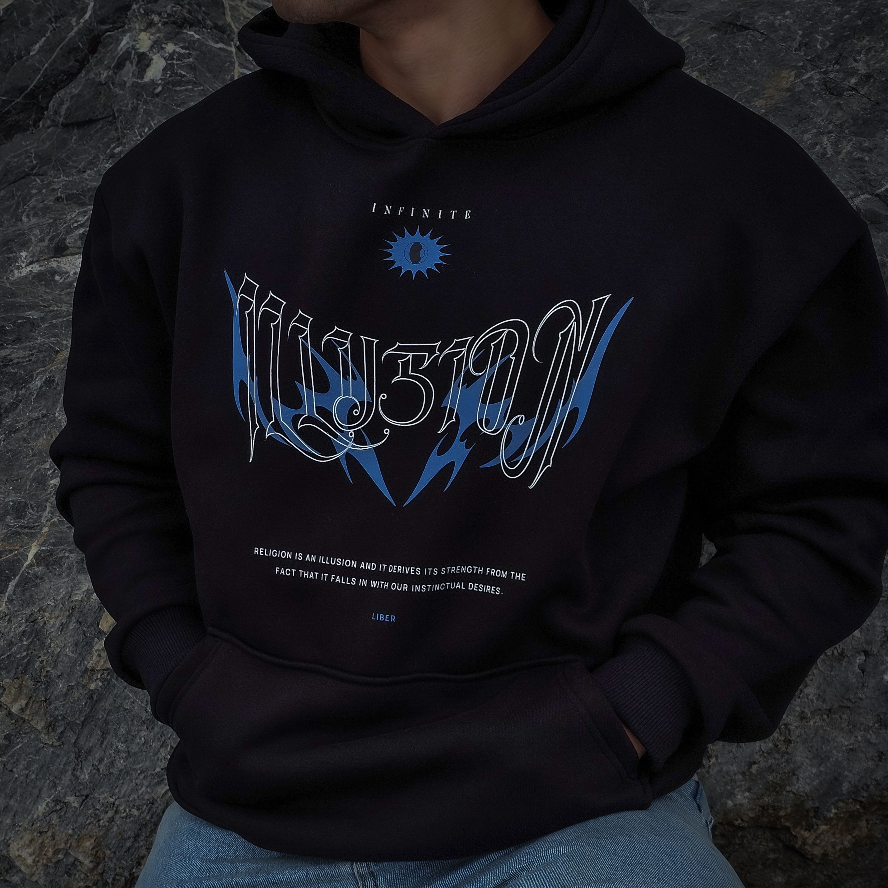 İllusion - Oversize Hoodie