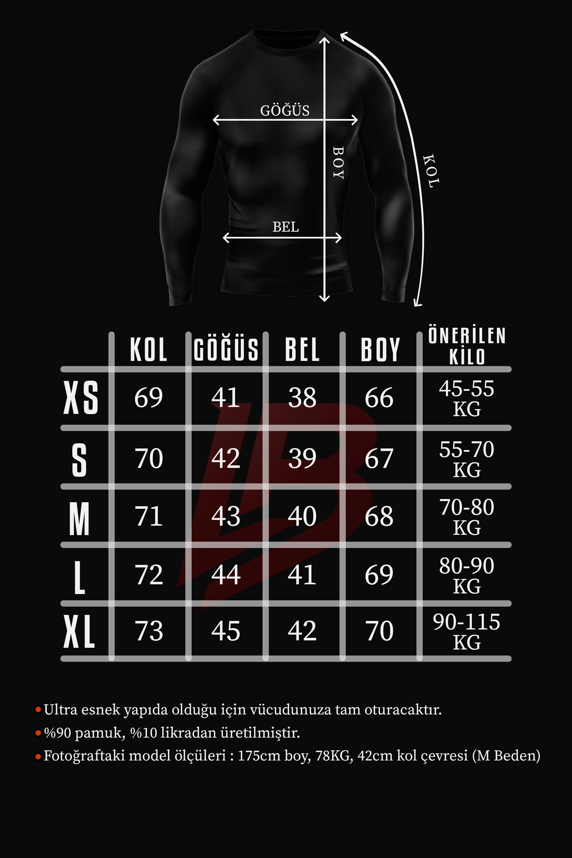 EndOfLife - Uzun Kollu Compression Tshirt