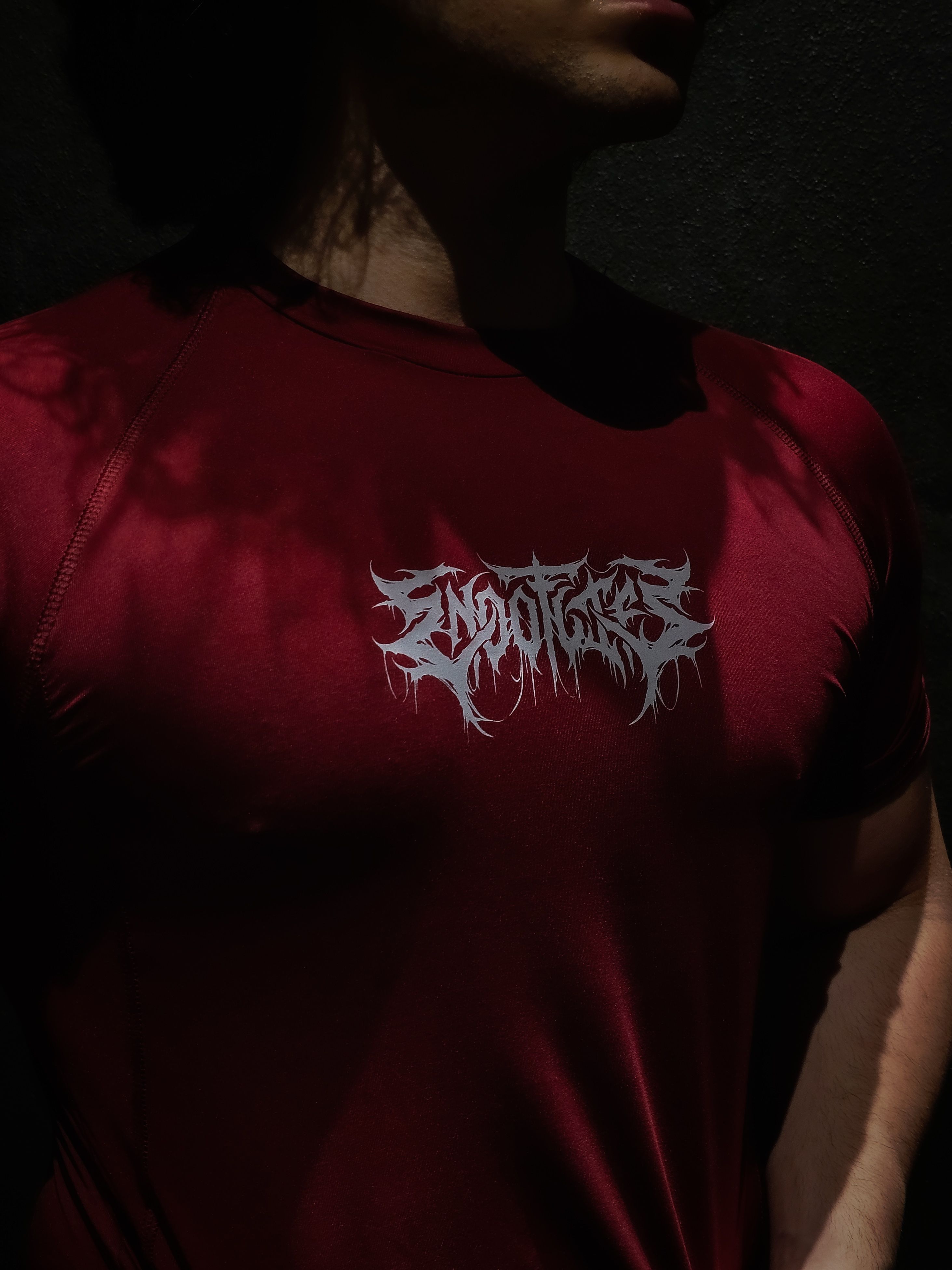 EndOfLife - Compression Tshirt - Bordo