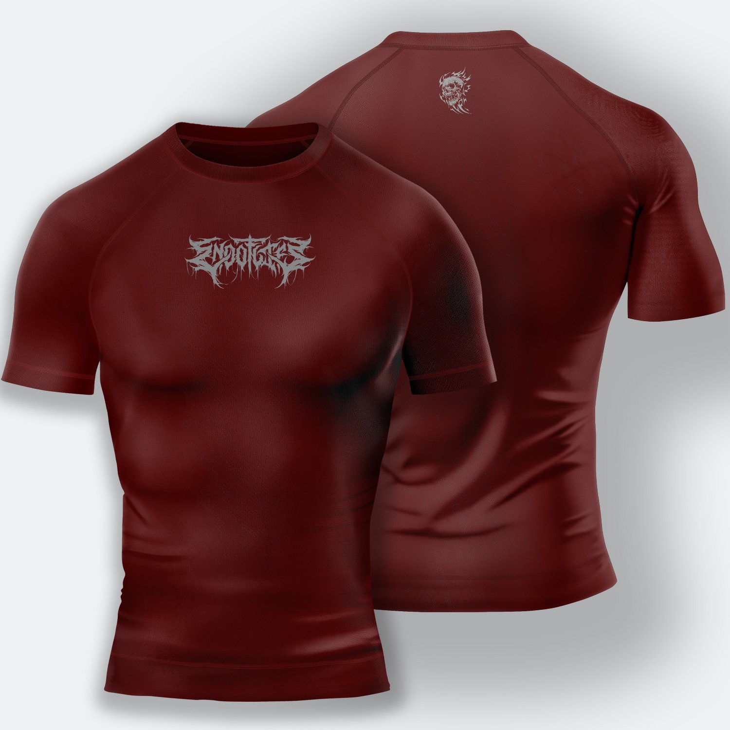 EndOfLife - Compression Tshirt - Bordo