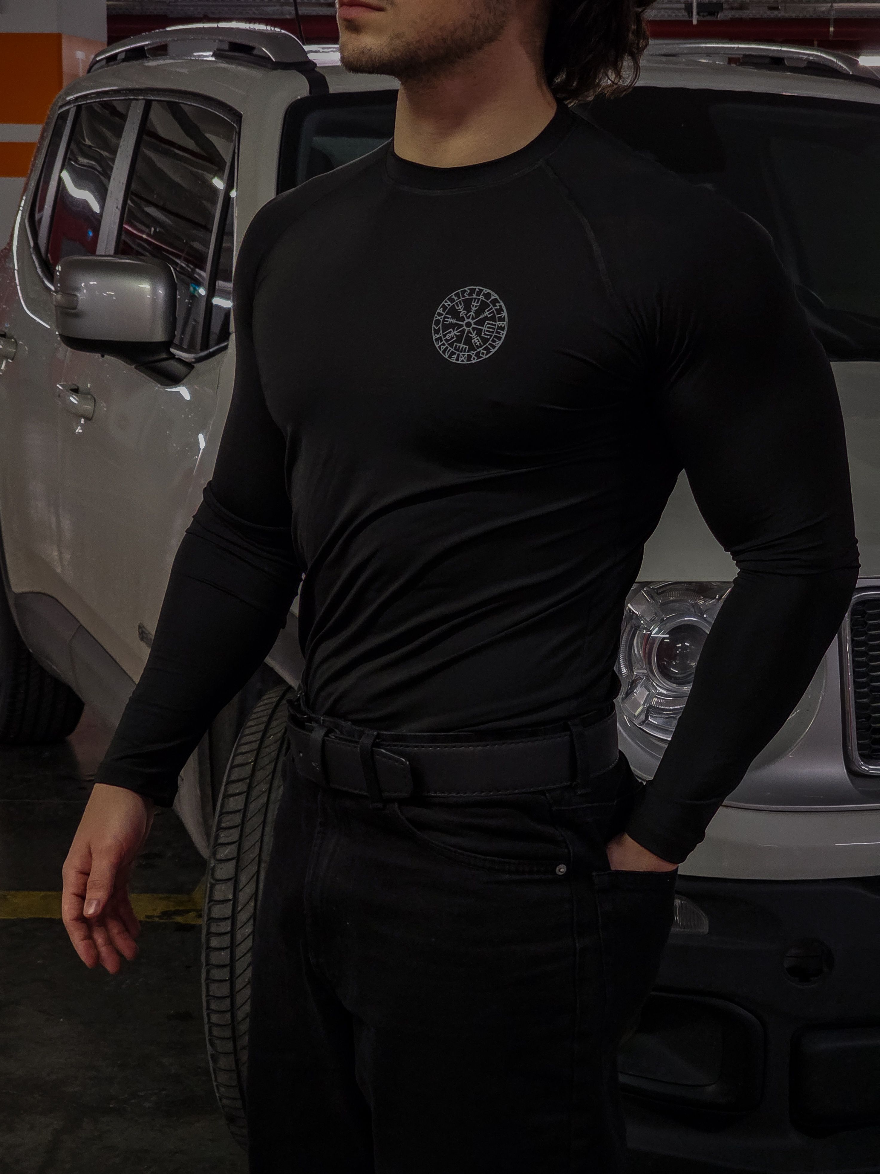 Valhalla - Uzun Kollu Compression Tshirt