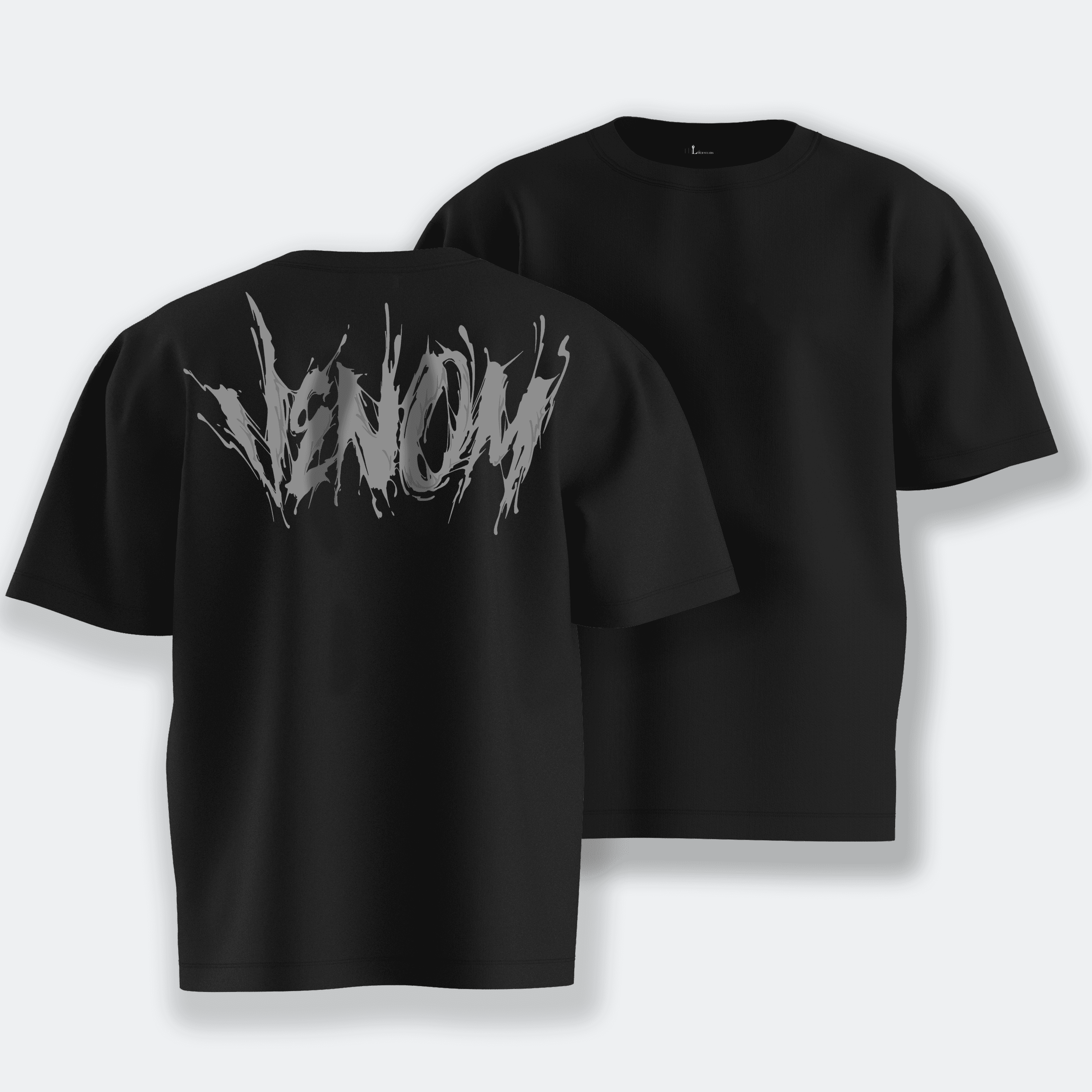 Venom - Oversize Tshirt - Siyah