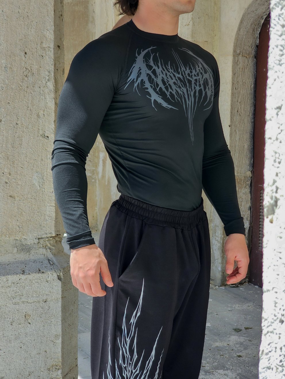 Ezekiel - Uzun Kollu Compression Tshirt