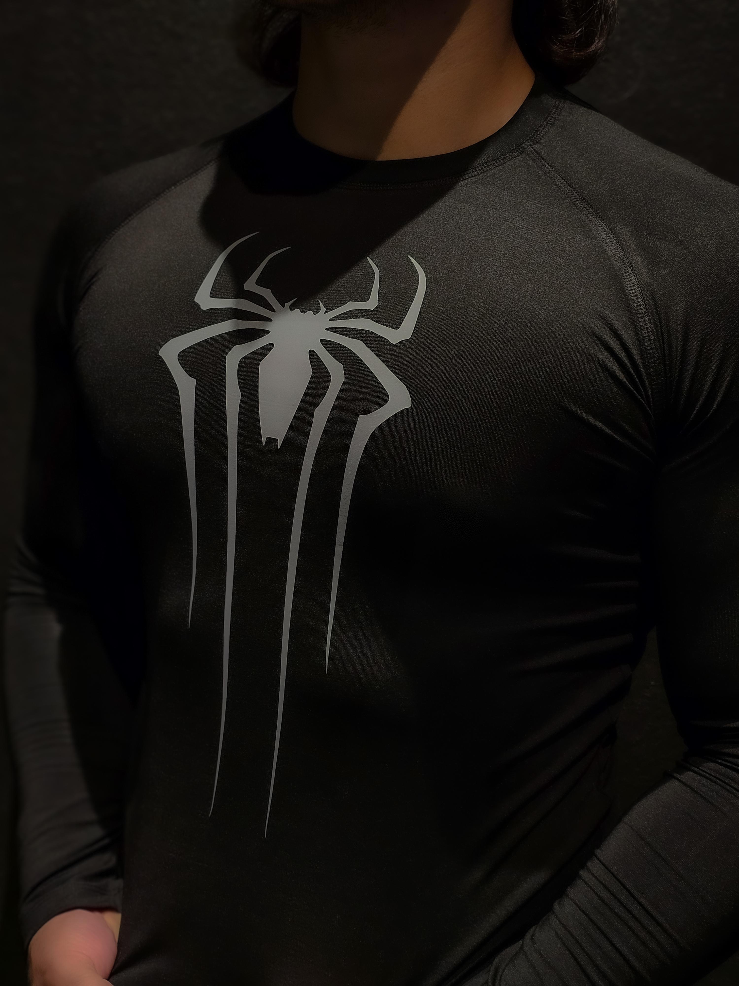 Spiderman - Uzun Kollu Compression Tshirt