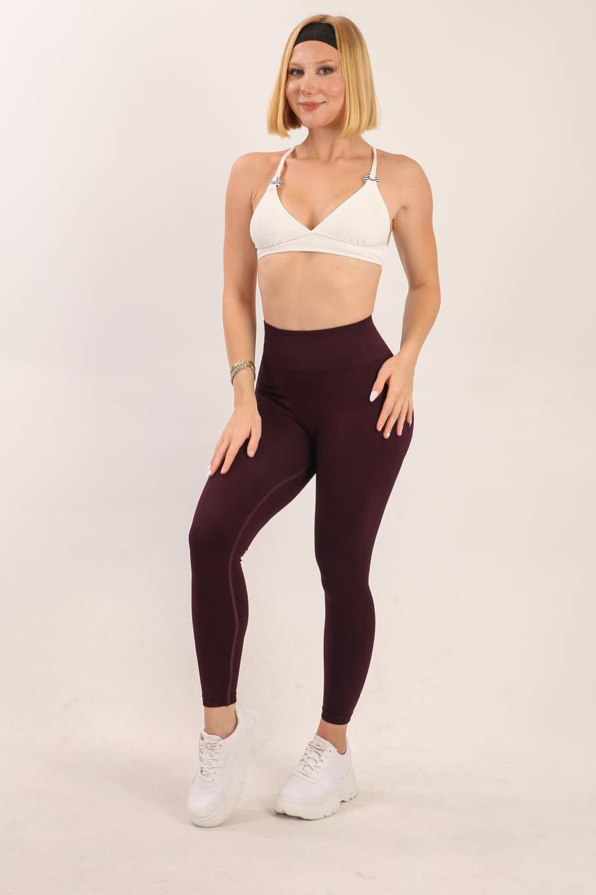 Push Up Spor Tayt - Ruby