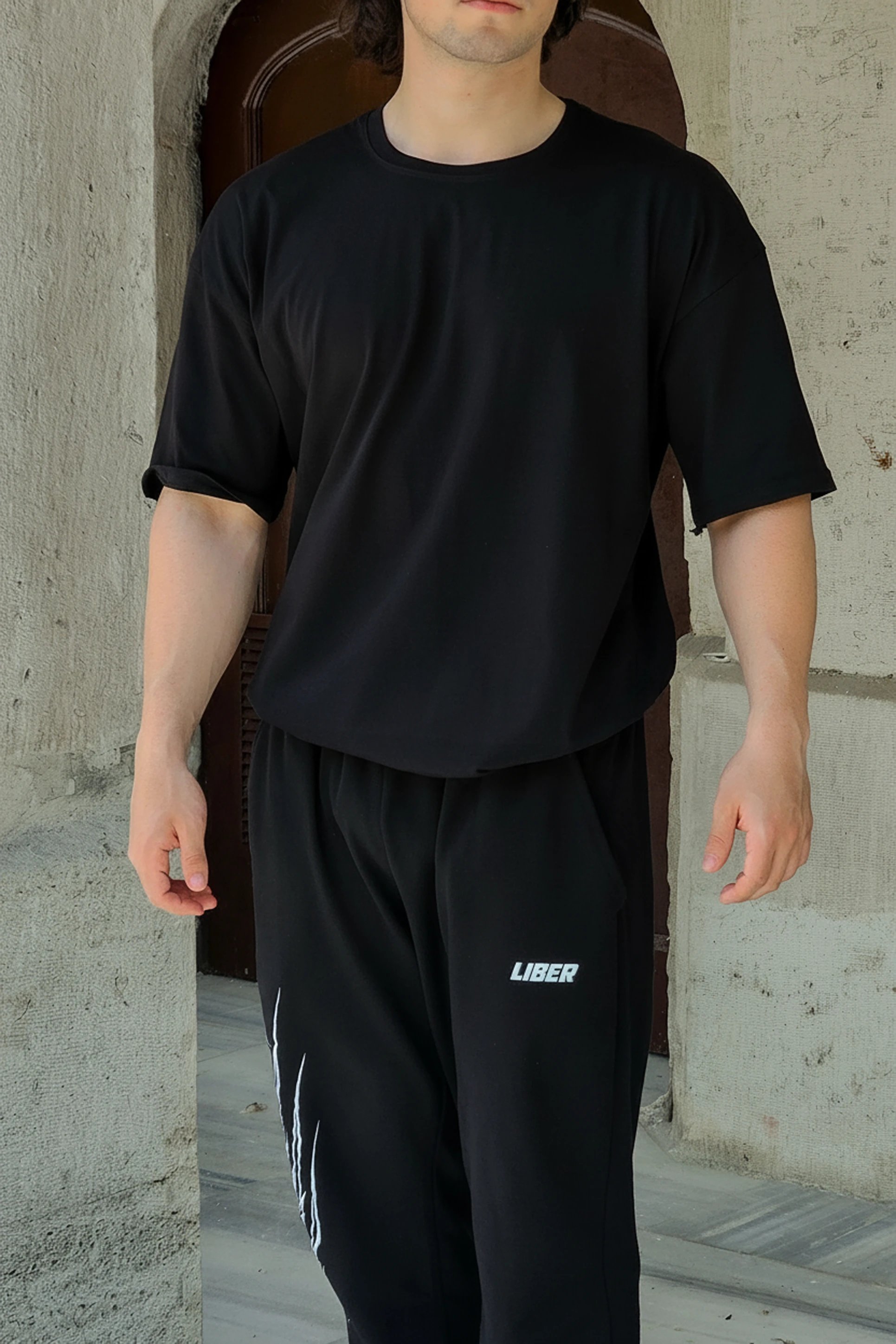 Basic Oversize Tshirt - Siyah