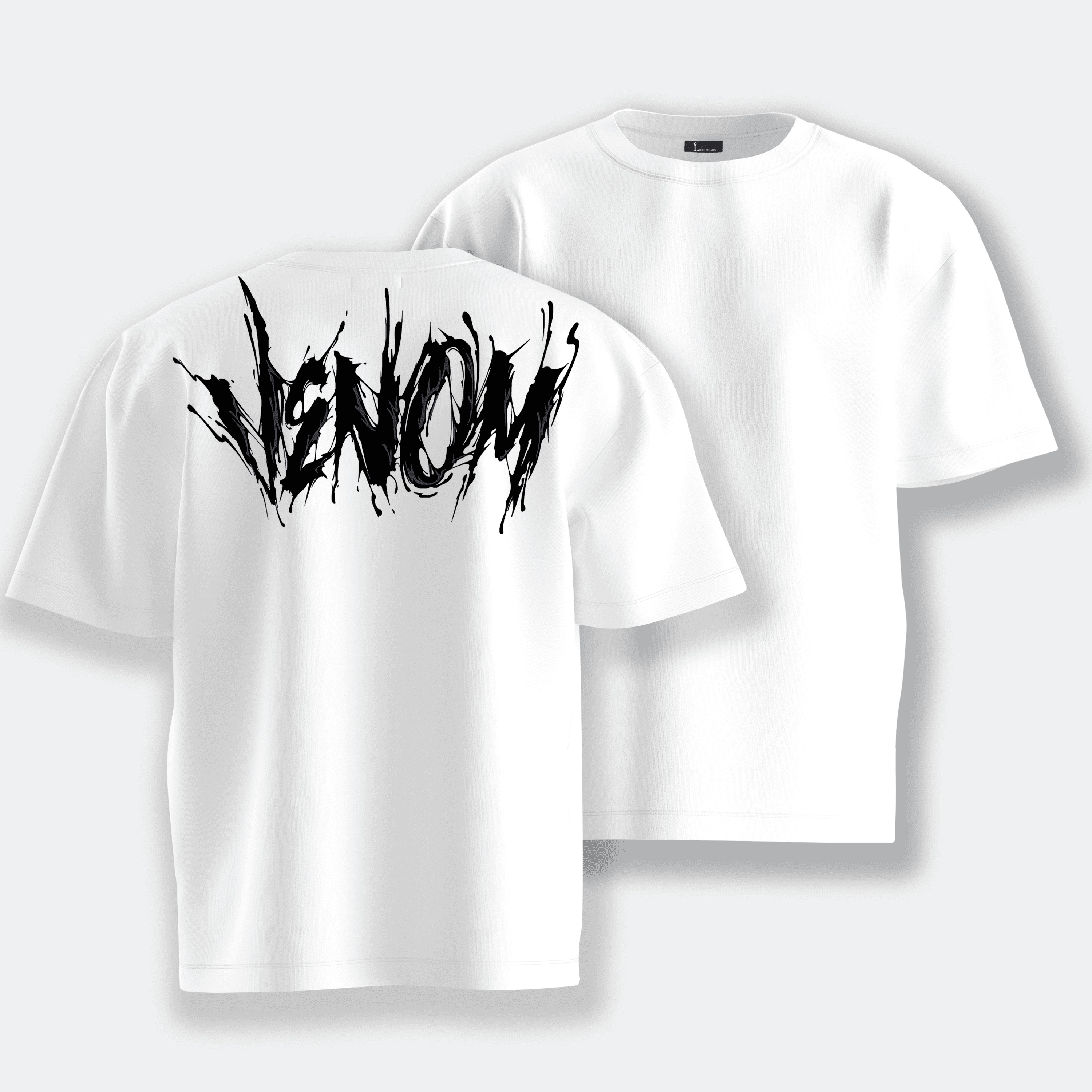 Venom - Oversize Tshirt - Beyaz