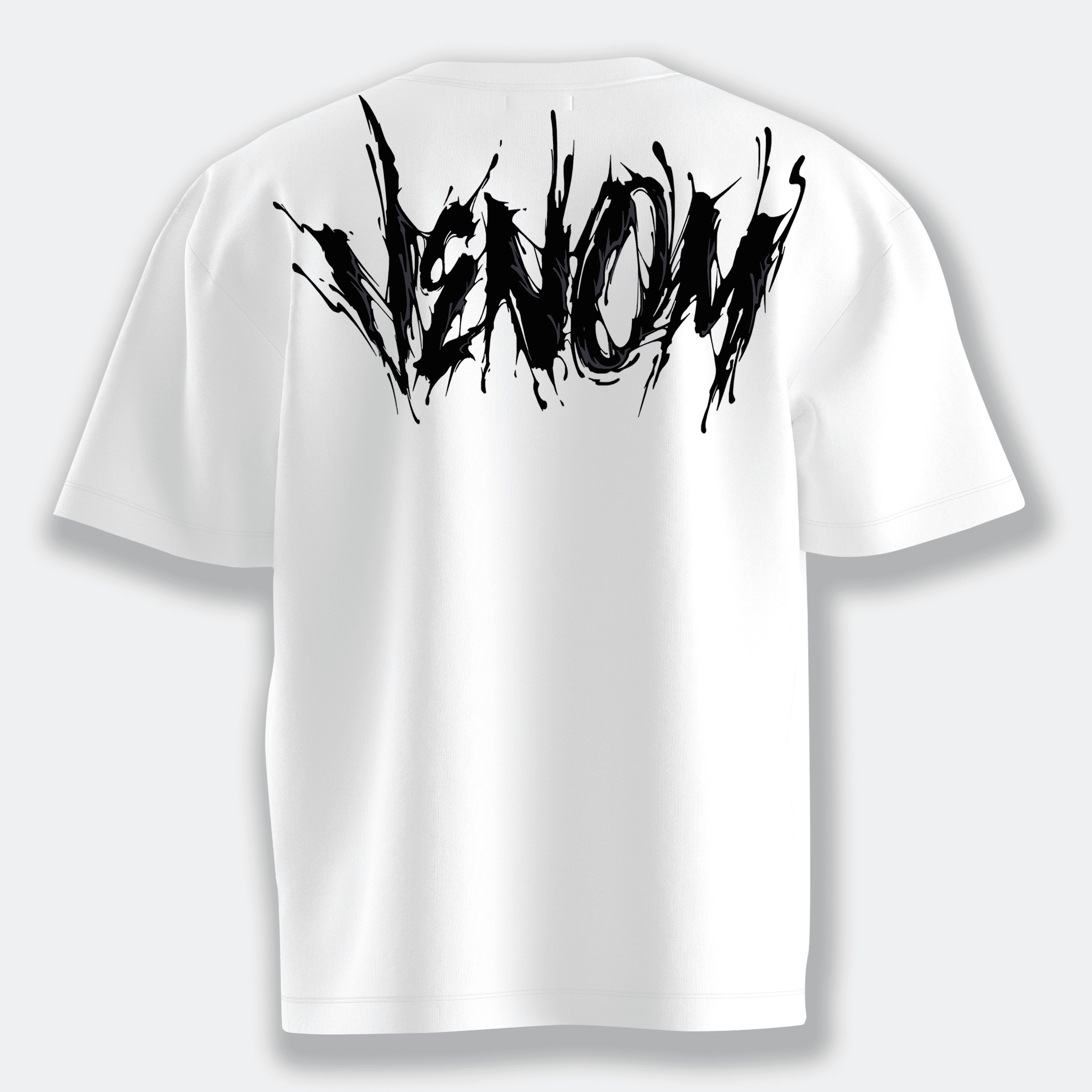 Venom - Oversize Tshirt - Beyaz