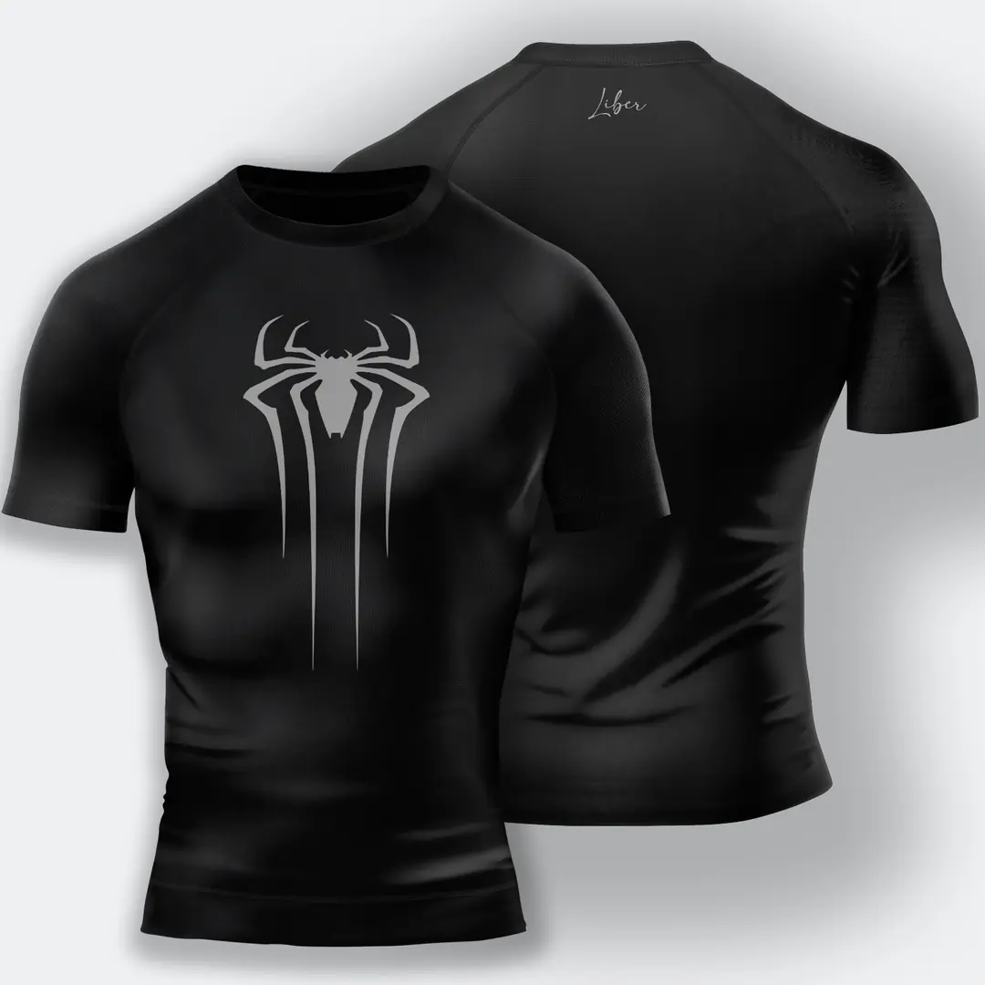 SPIDER-MAN Destroy Gauntlet T-Shirt Uomo – Maglia Ufficiale Marvel, Colore Nero, Vestibilità Regular