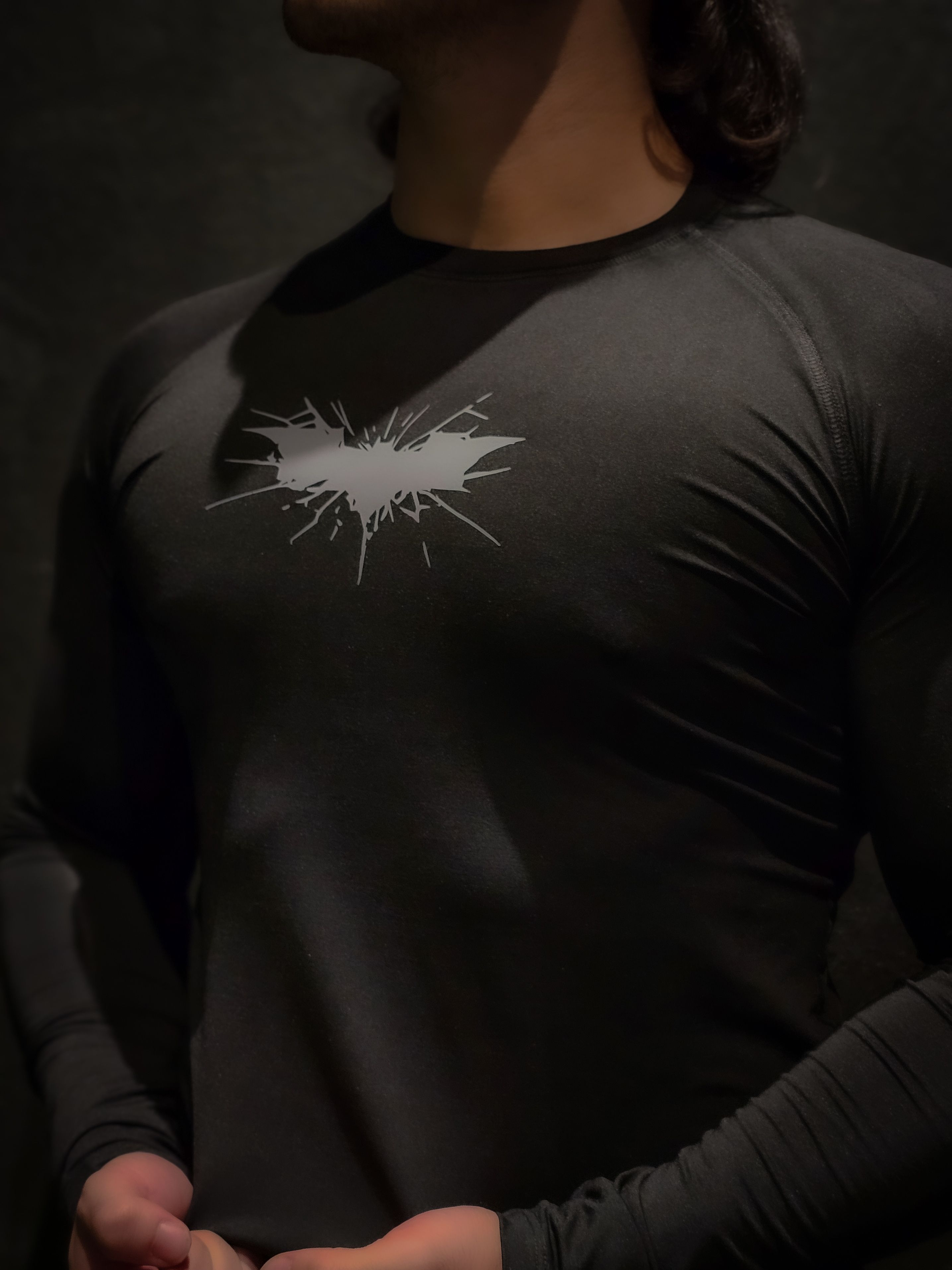 Batman - Uzun Kollu Compression Tshirt