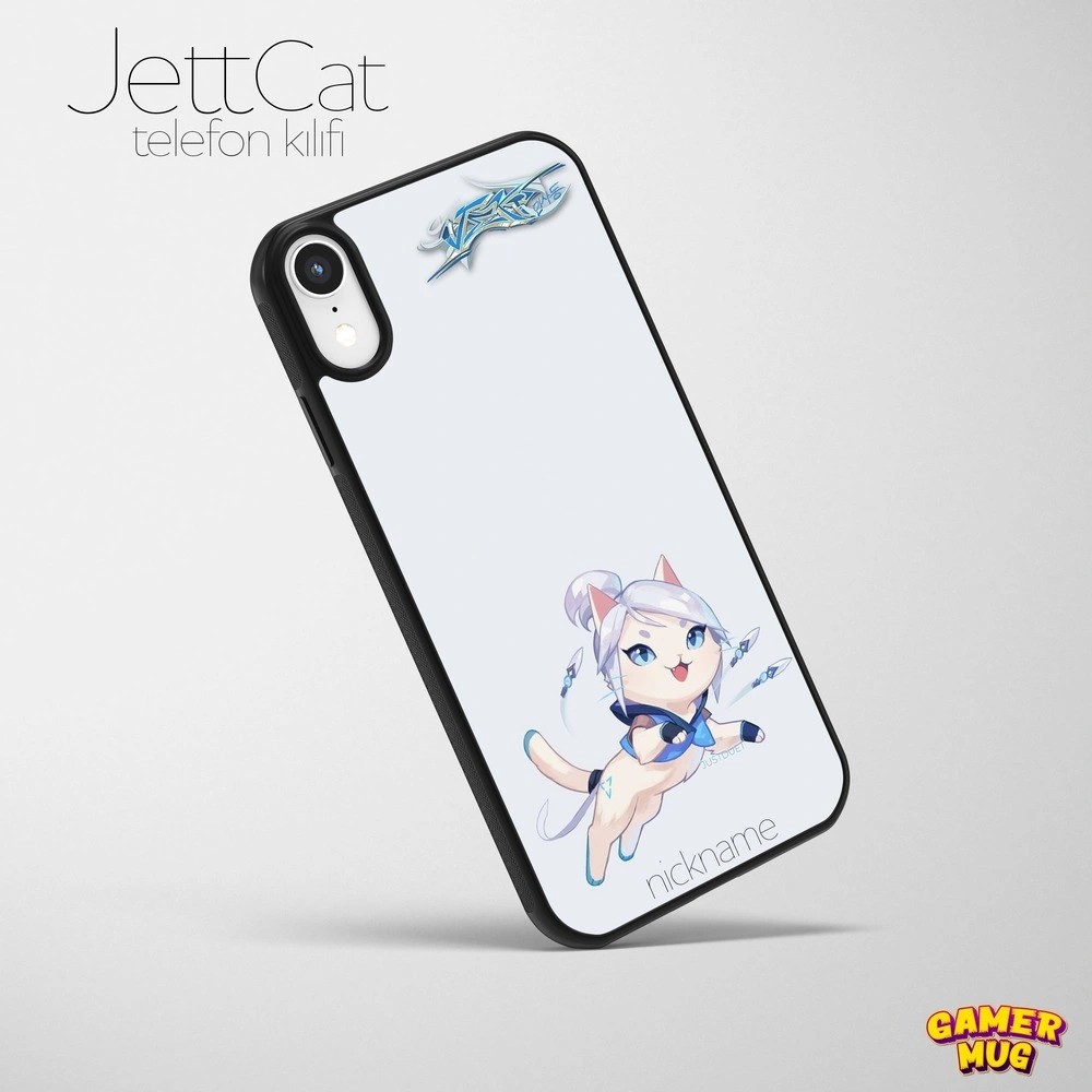 Valorant Jett Cat Phone Case