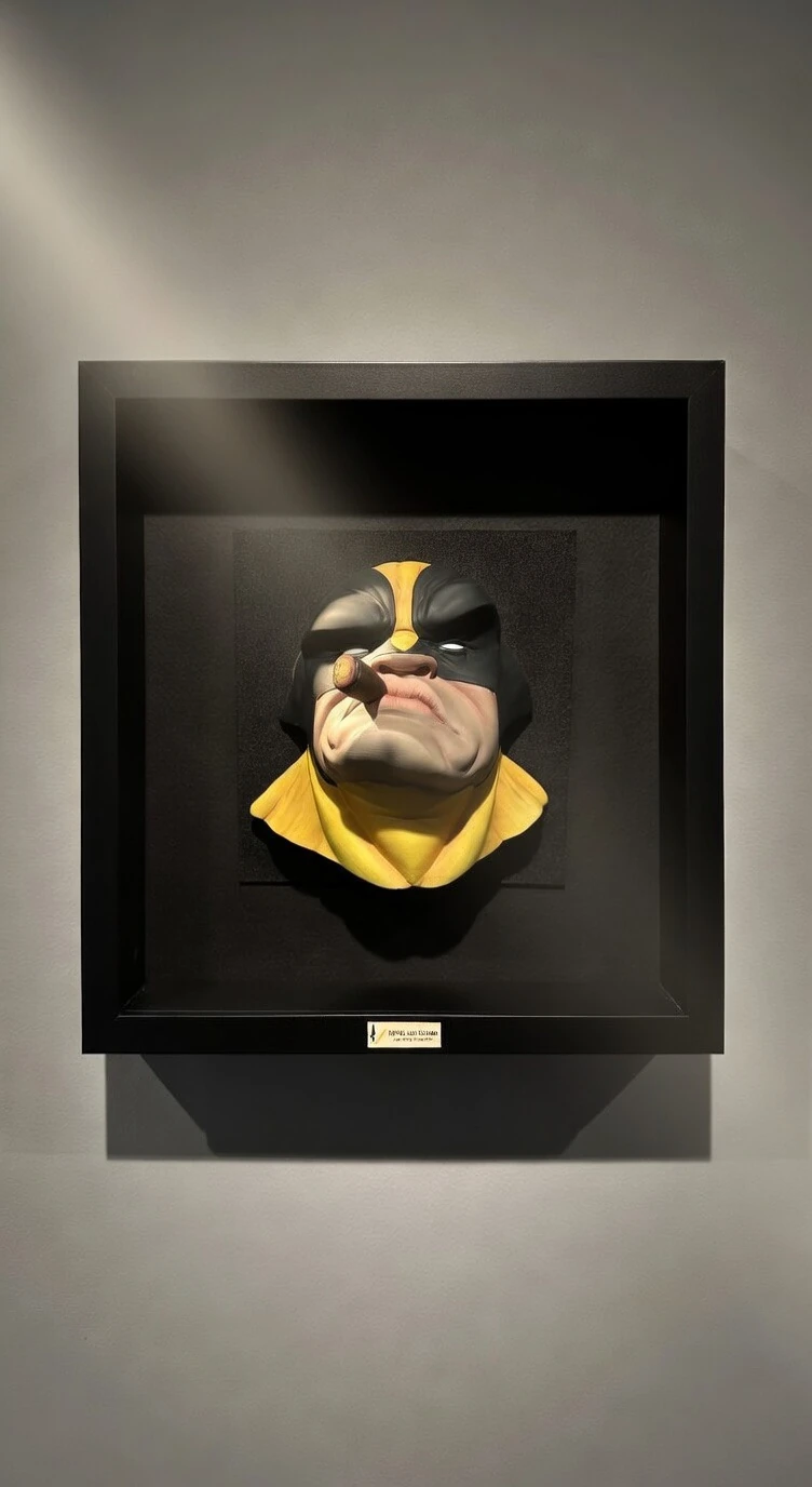 WOLVERINE ENJOYING HIS CIGAR MASTER EDITION