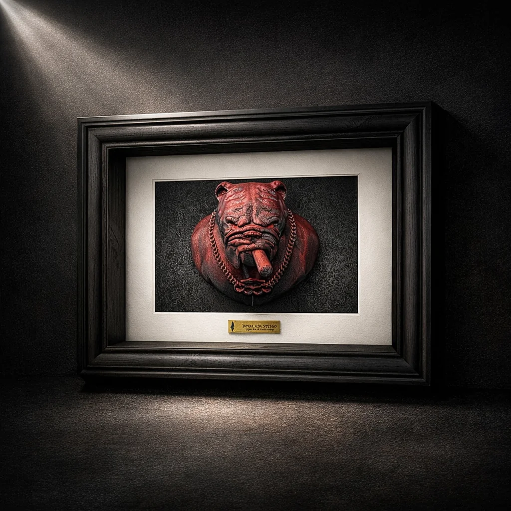 Boss In The Frame Burgundy Edition