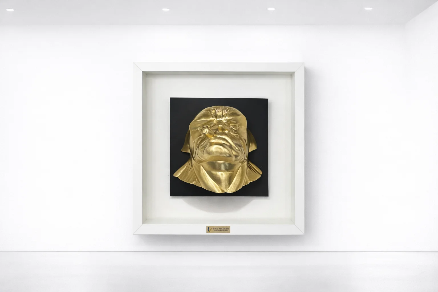 Wolverine Enjoying His Cigar Black & Gold Edition