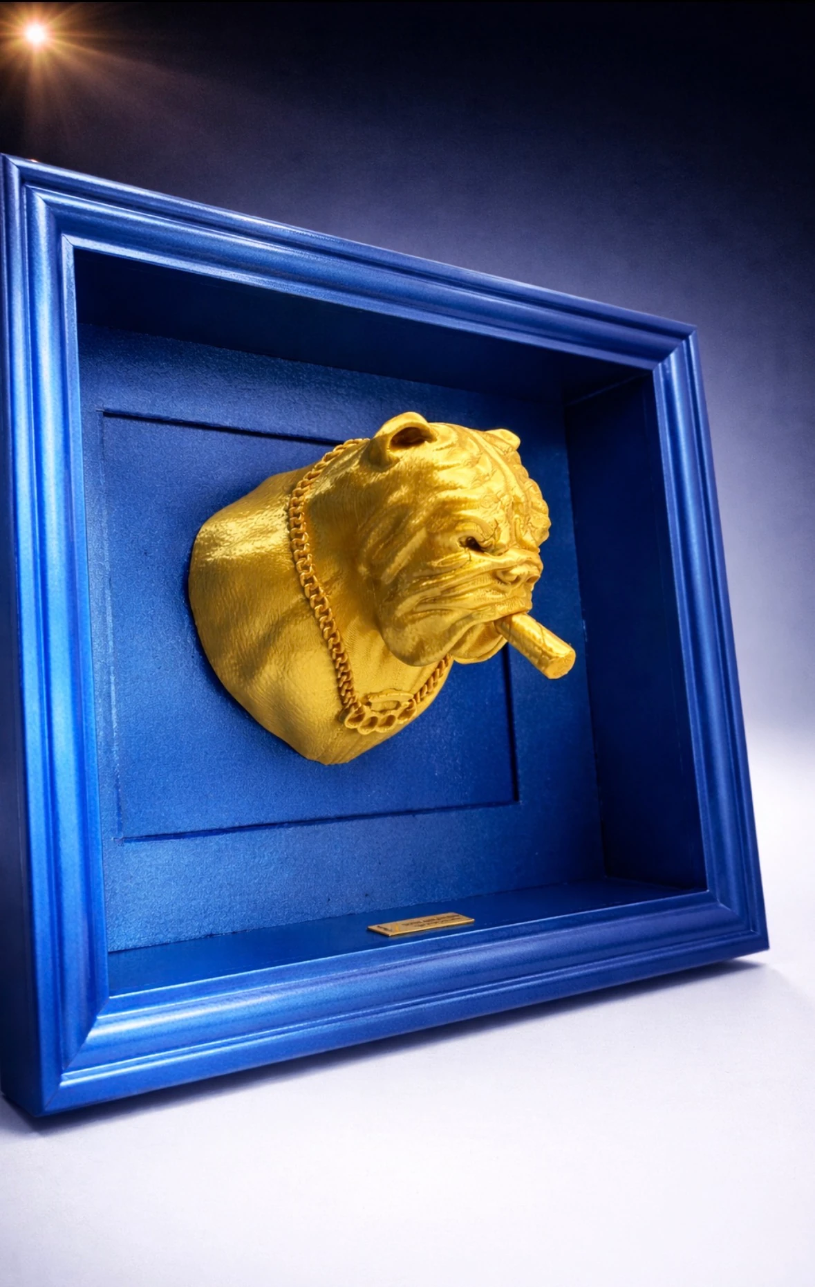 Boss In The Frame Navy Gold Edition  