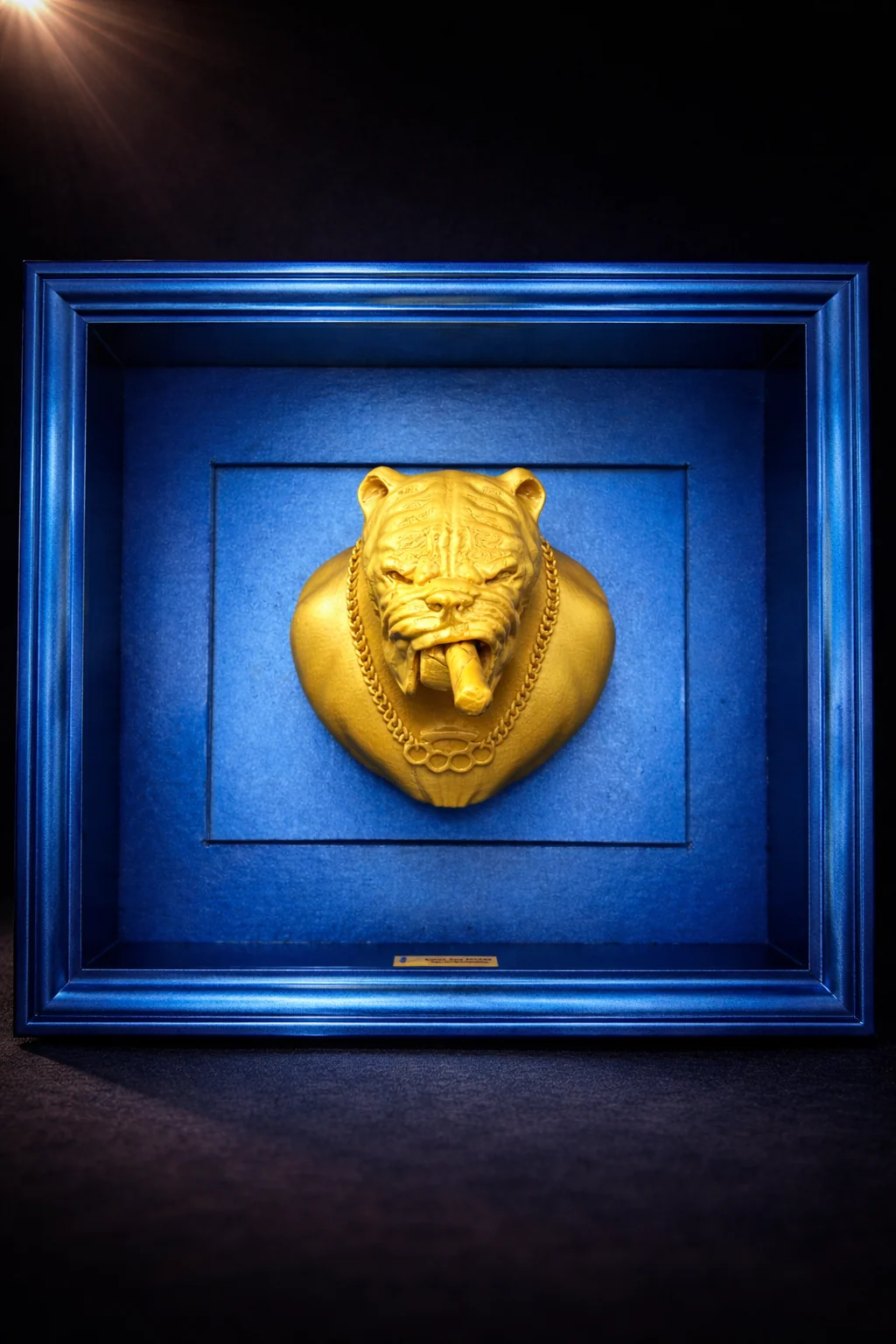 Boss In The Frame Navy Gold Edition  
