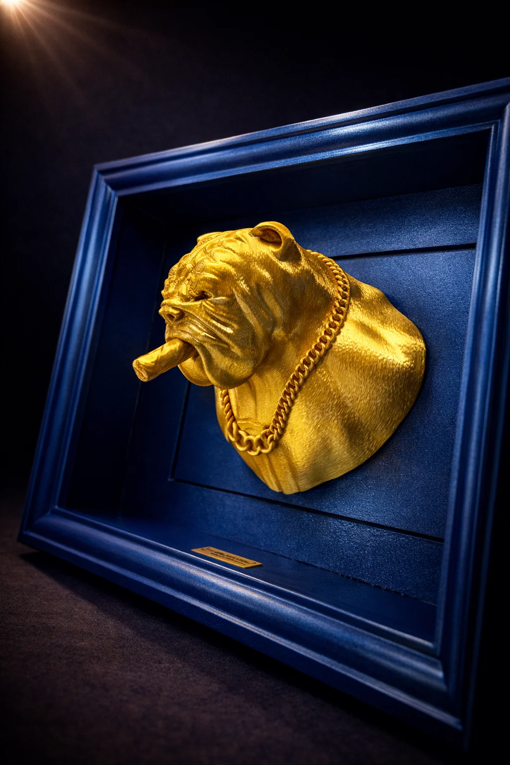 Boss In The Frame Navy Gold Edition  