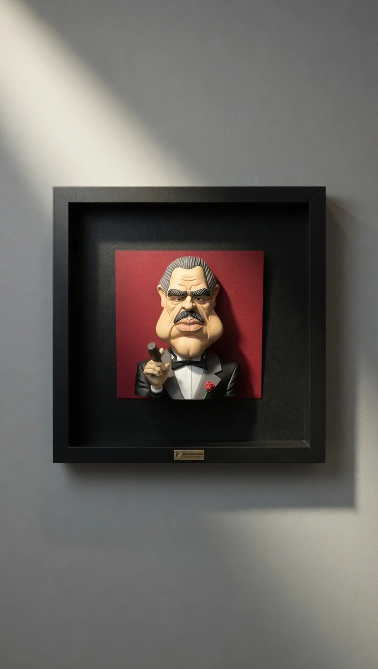 DON VITO ENJOYING HIS CIGAR MASTER EDITION