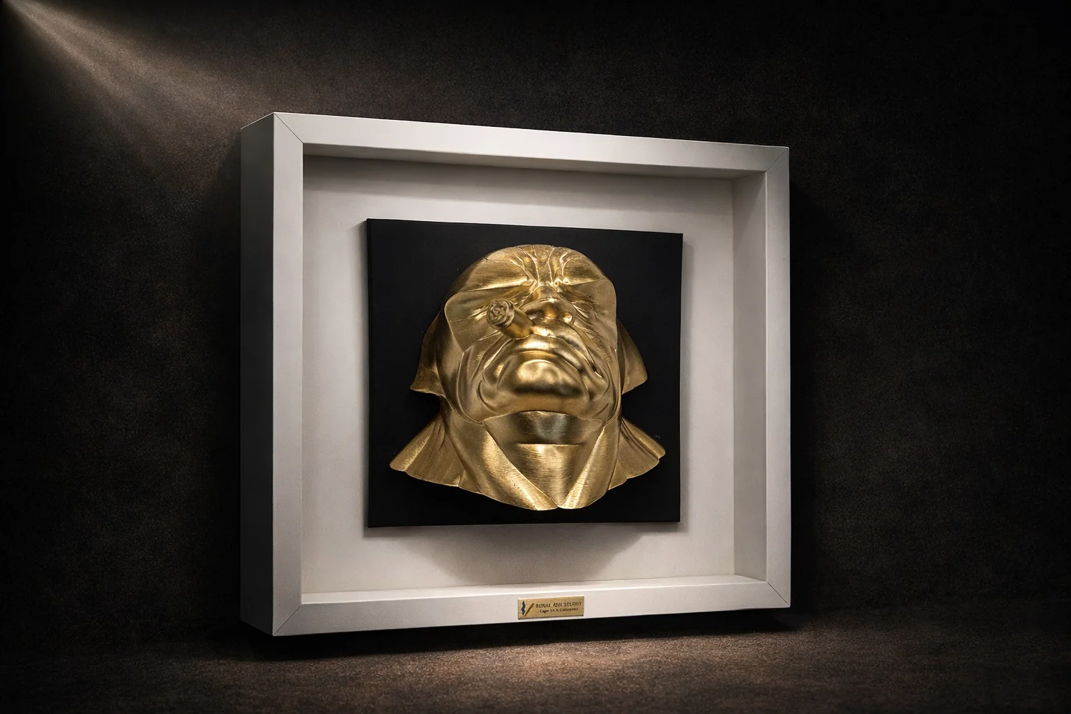 Wolverine Enjoying His Cigar Black & Gold Edition