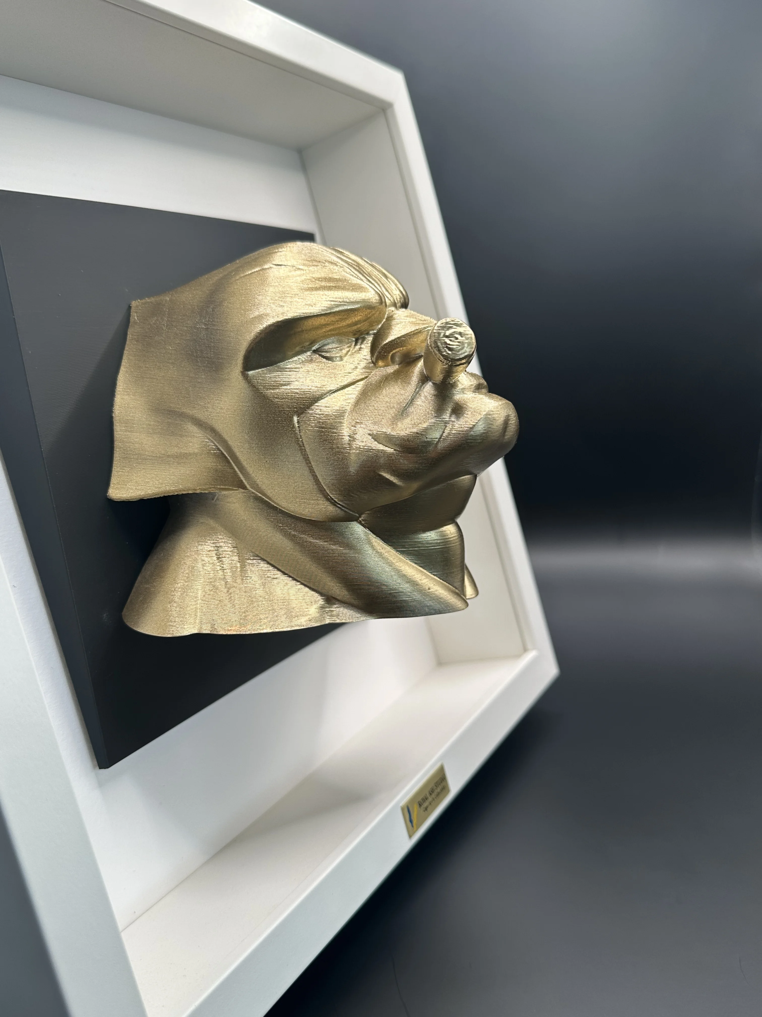 Wolverine Enjoying His Cigar Black & Gold Edition