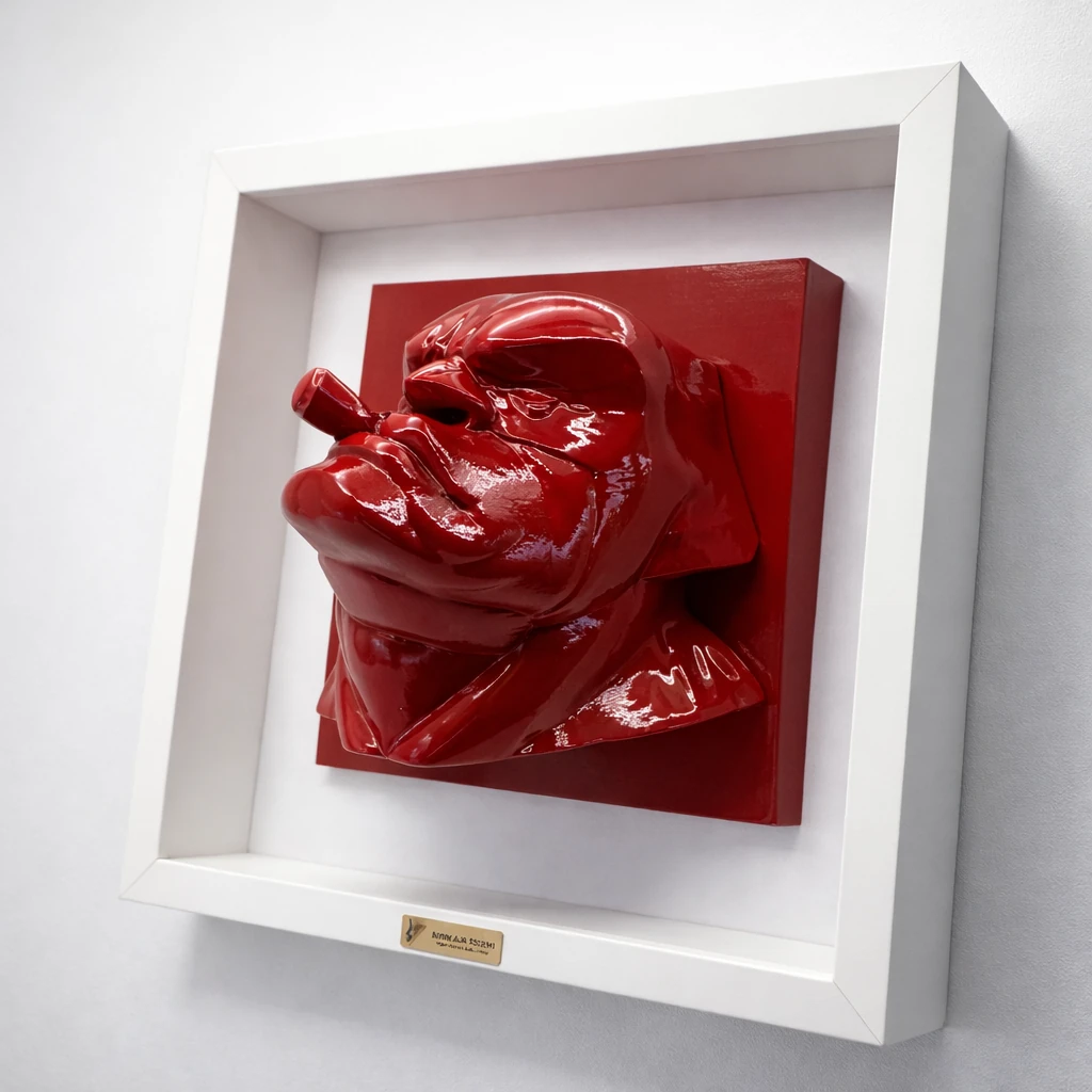 Wolverine Enjoying His Cigar Red Edition