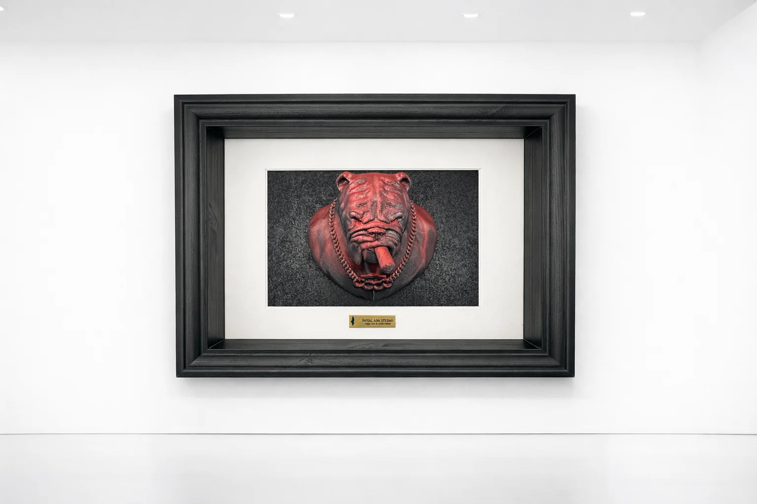 Boss In The Frame Burgundy Edition