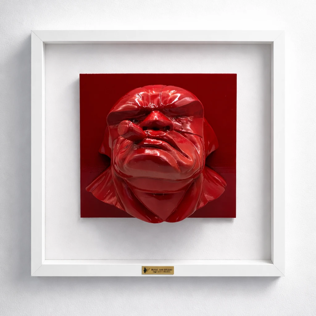 Wolverine Enjoying His Cigar Red Edition