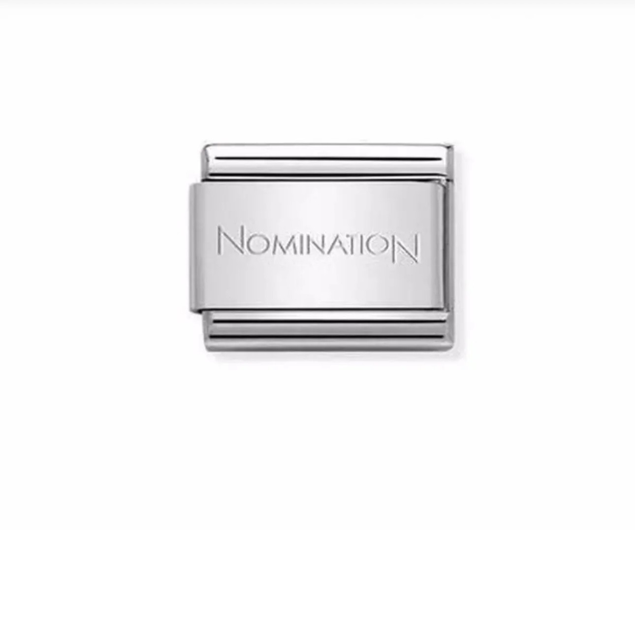 Gümüş Nomination Yazılı Charm