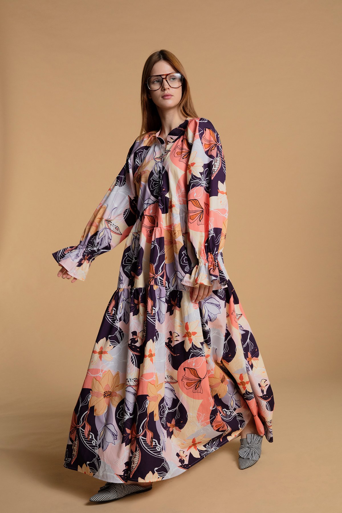 Floral Elbise