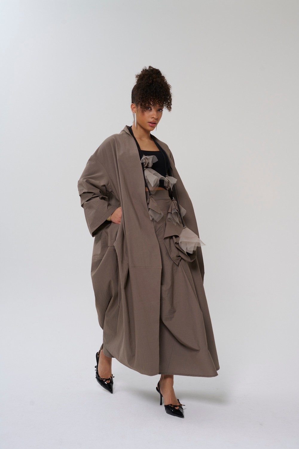 Roll Caftan Kahve