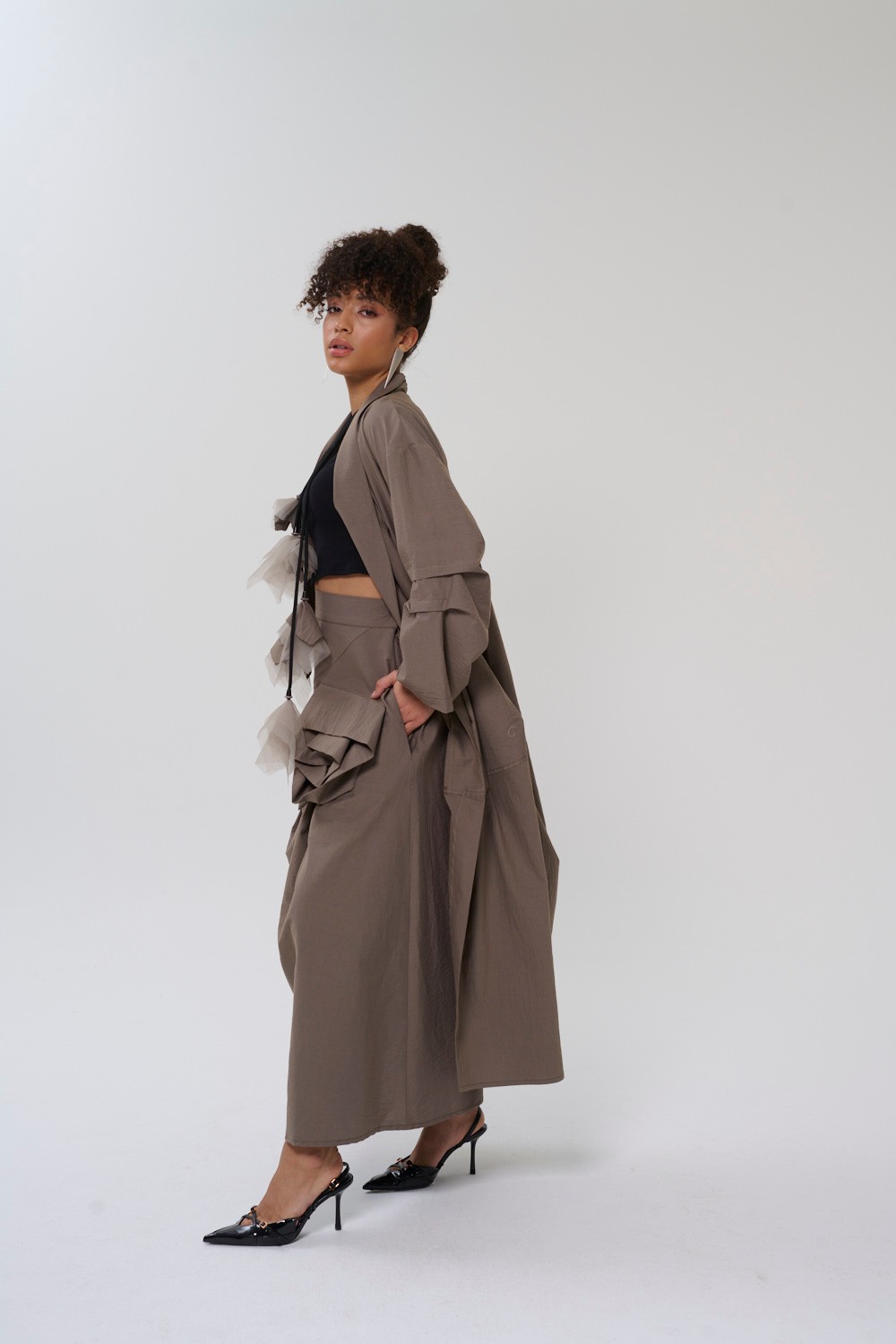 Roll Caftan Kahve