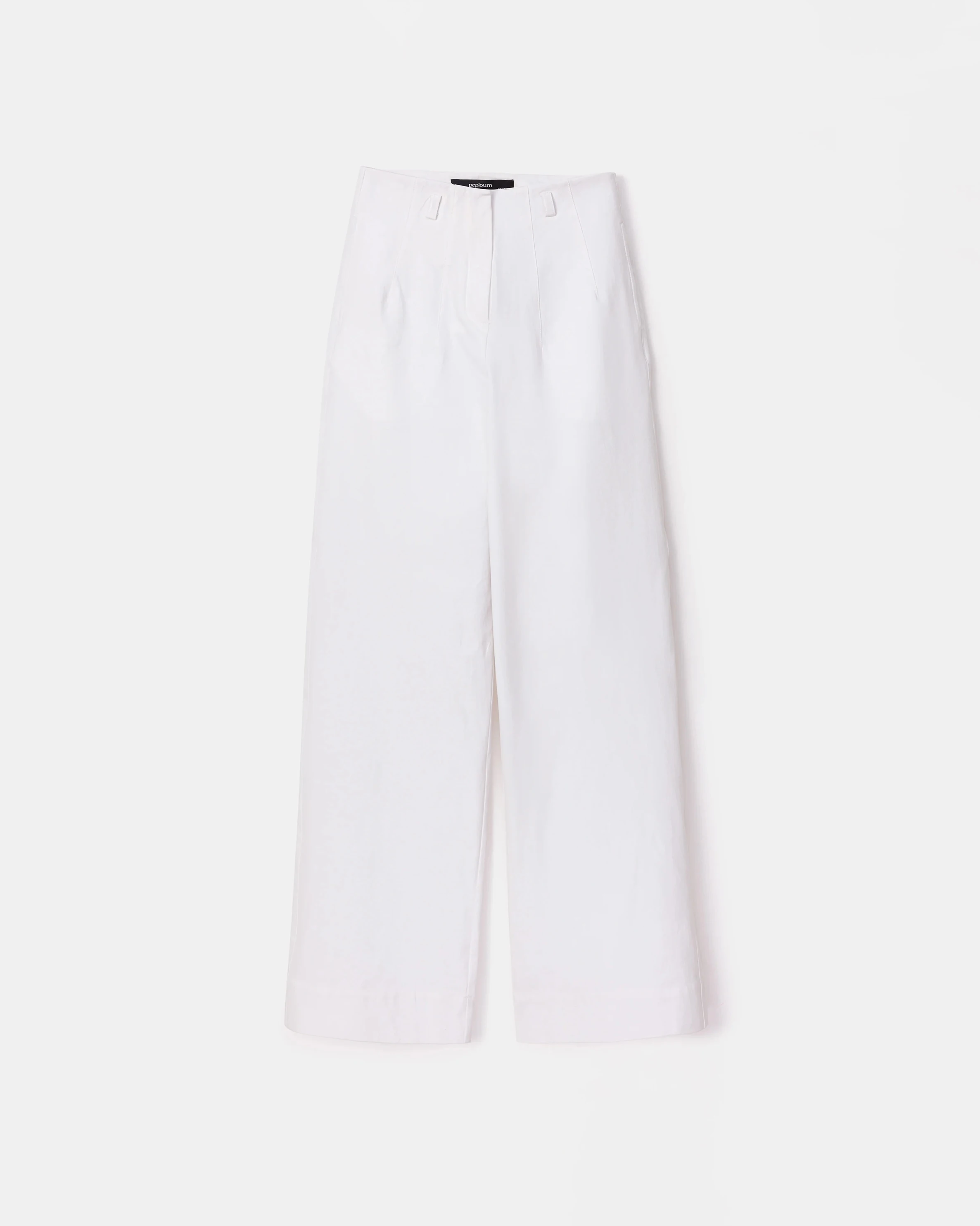 Toba Trousers in Coral White