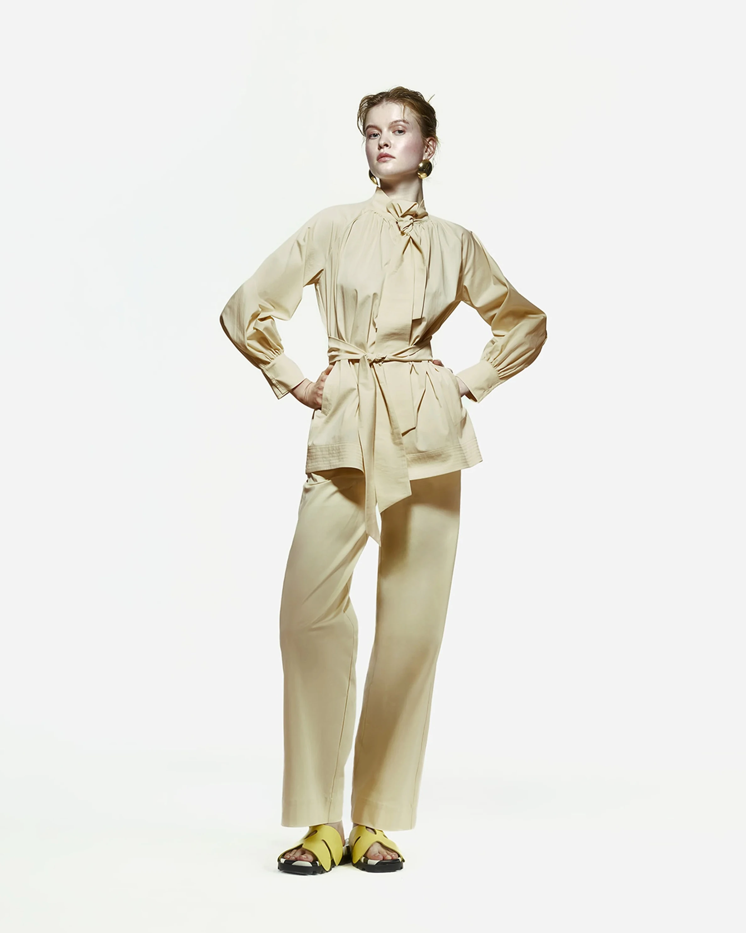 Tampo Blouse Vanilla