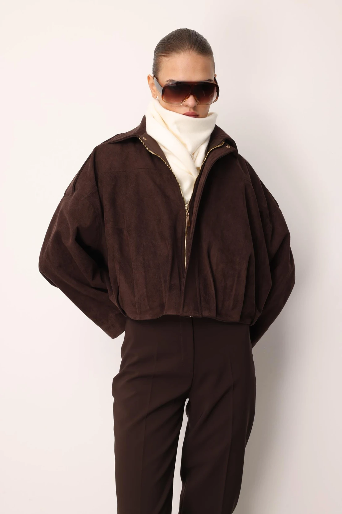 Yarasa Kol Bomber Ceket