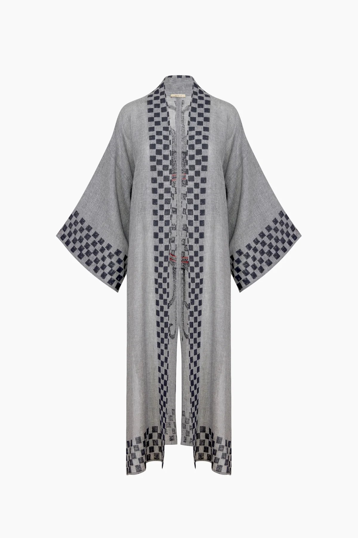 Dama Desenli Kimono