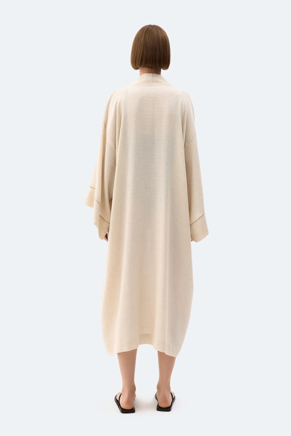 Naturel Keten Kimono